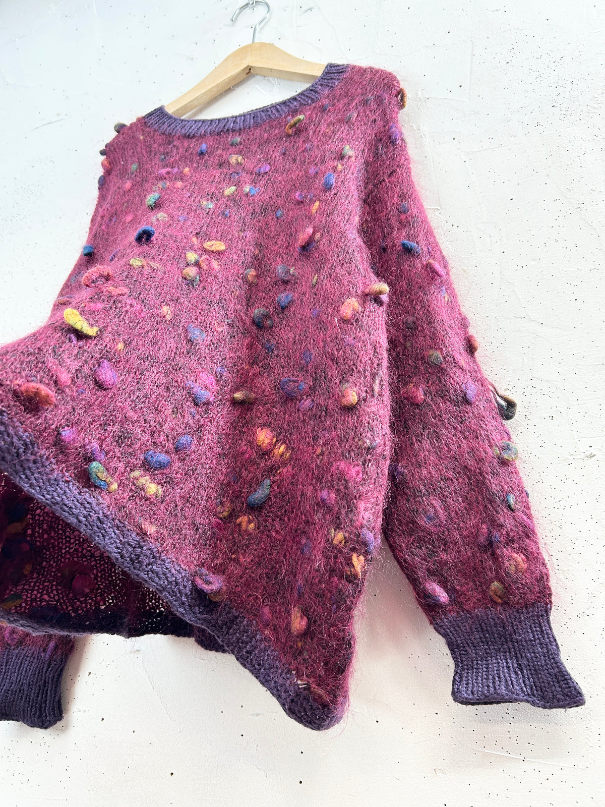 Vintage Mohair Knit Sweater [J32450]