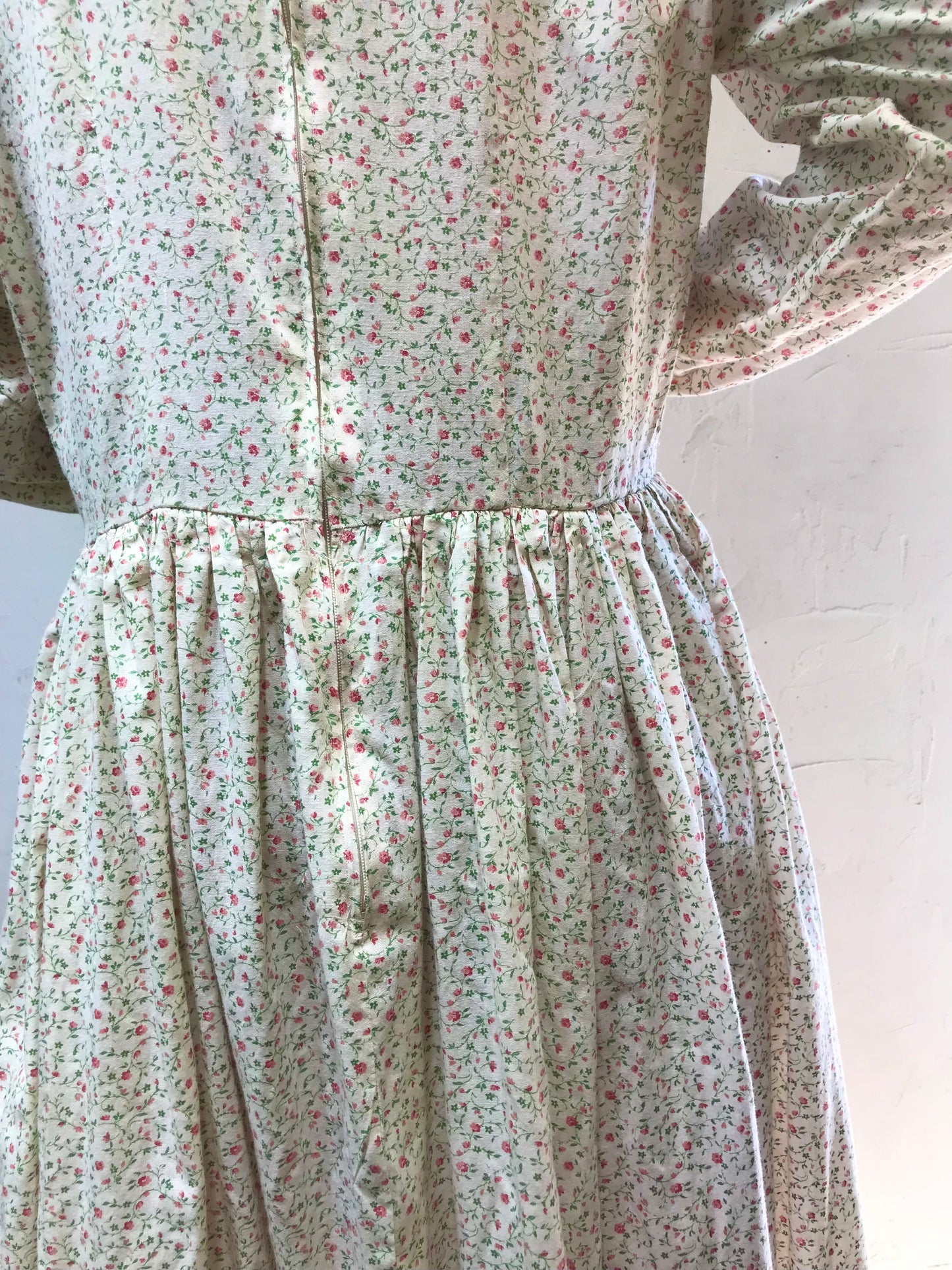 ’70s Vintage Flower Dress [G24598]