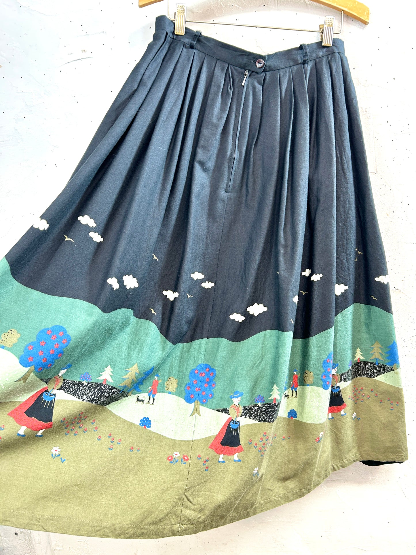 Vintage Tyrol Skirt  [A31398]