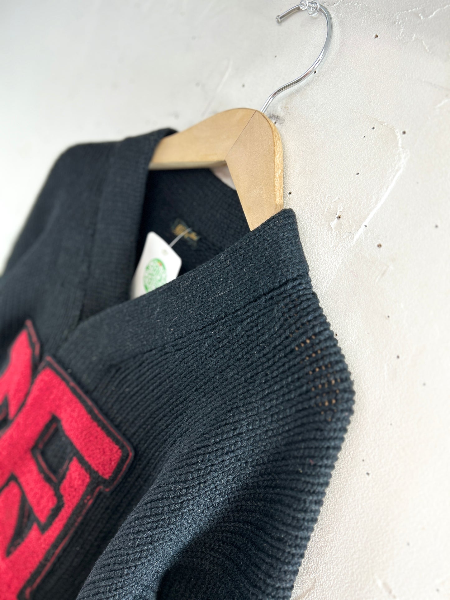 '50sVintage Lettered Knit Sweater[A31357]