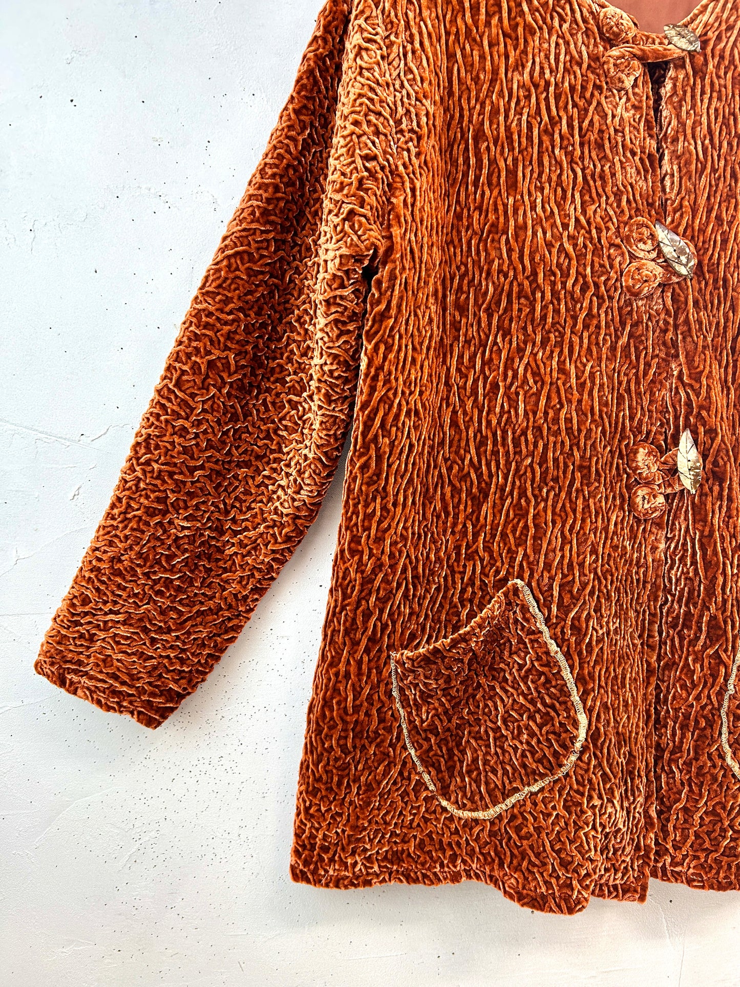 Vintage Velour Jacket [L31017]