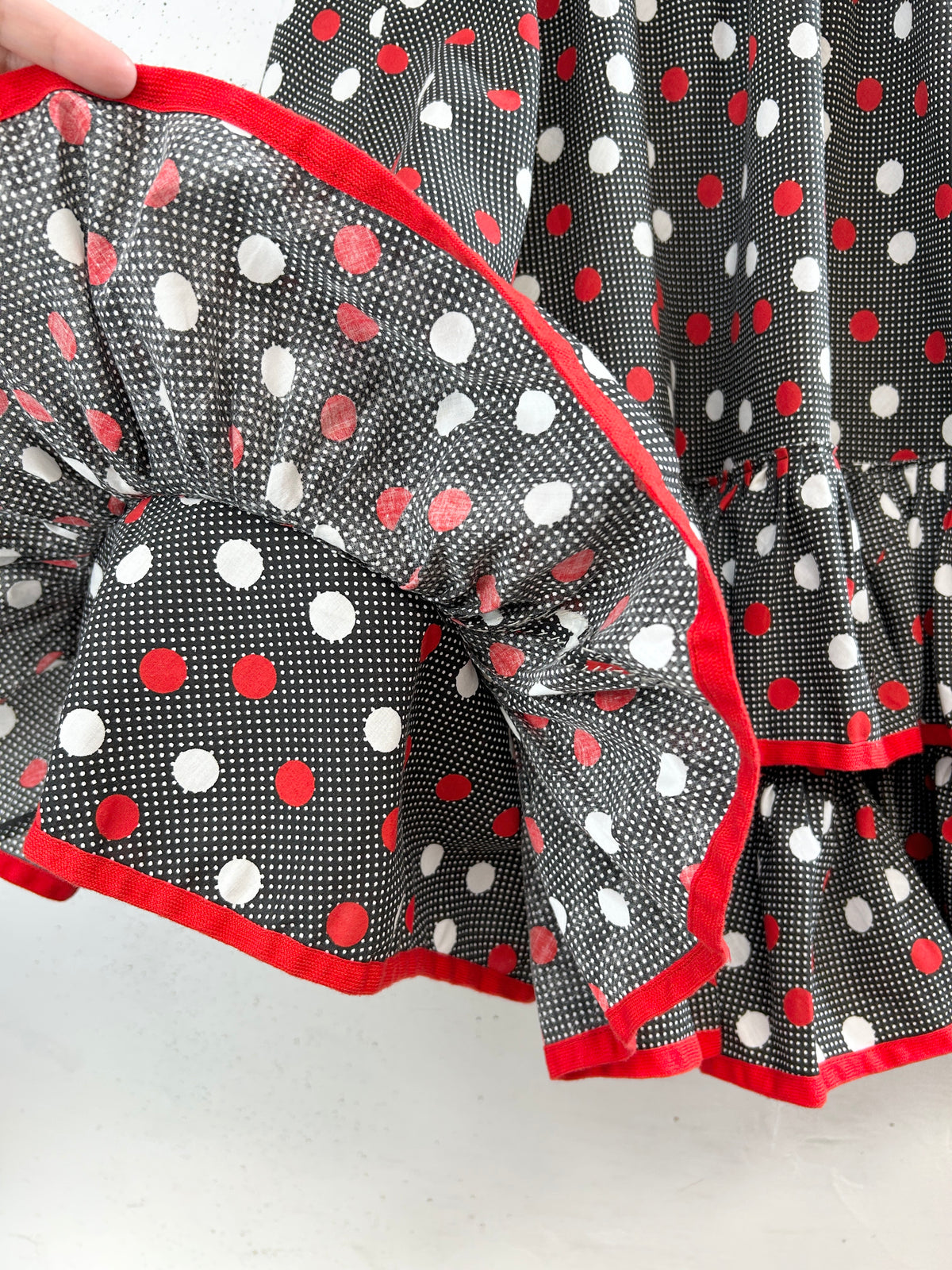 Vintage Dot Skirt [J34277]