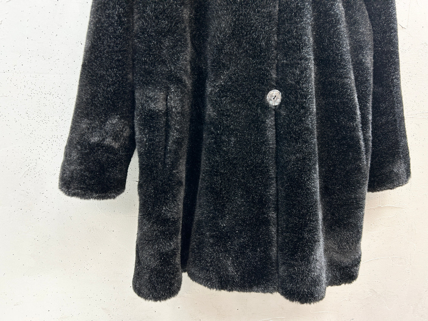 Vintage Eco Fur Coat [L31031]