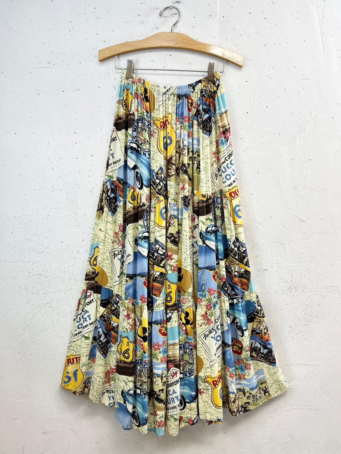 Vintage Tired Skirt [B31493]