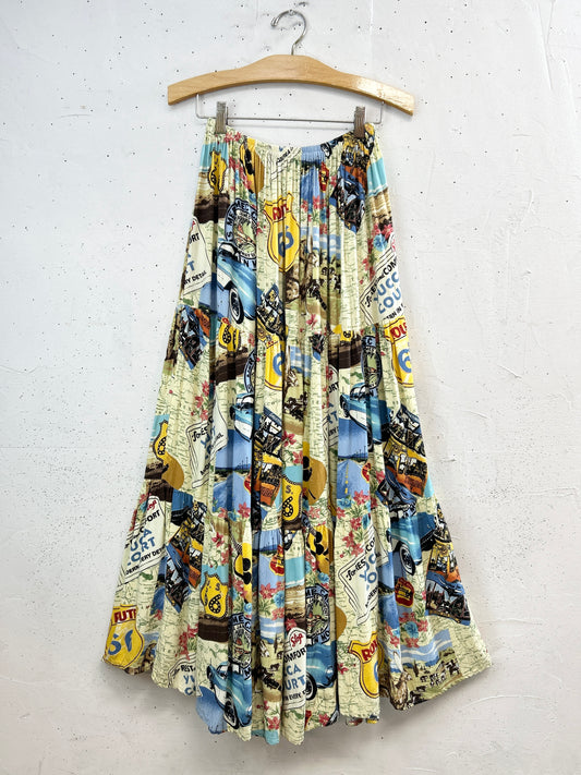 Vintage Tired Skirt [B31493]