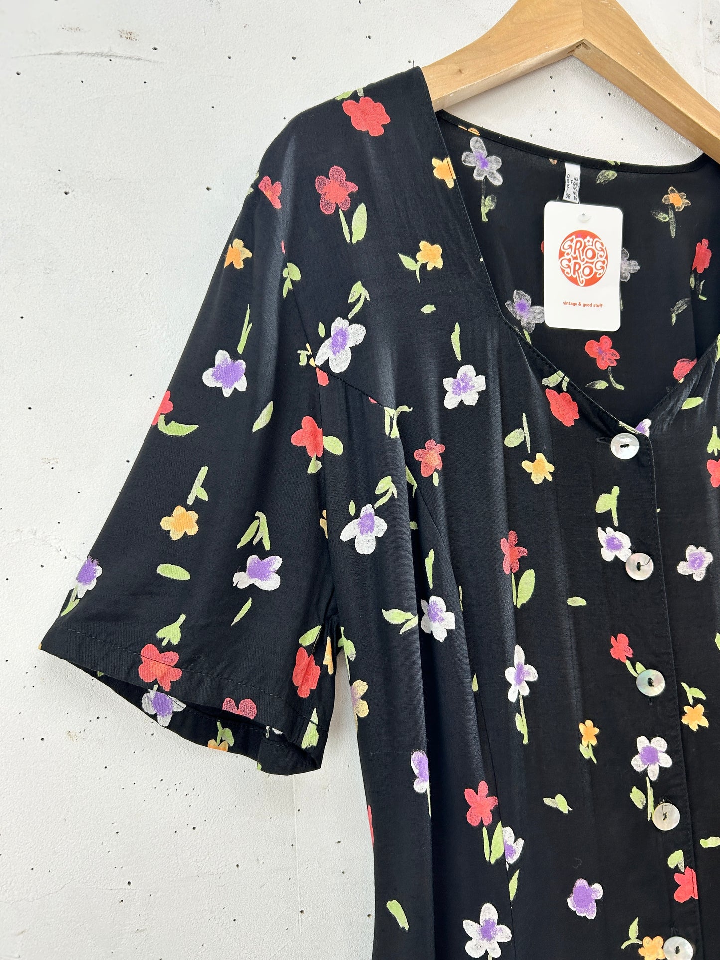 Vintage Flower Dress [H30804]