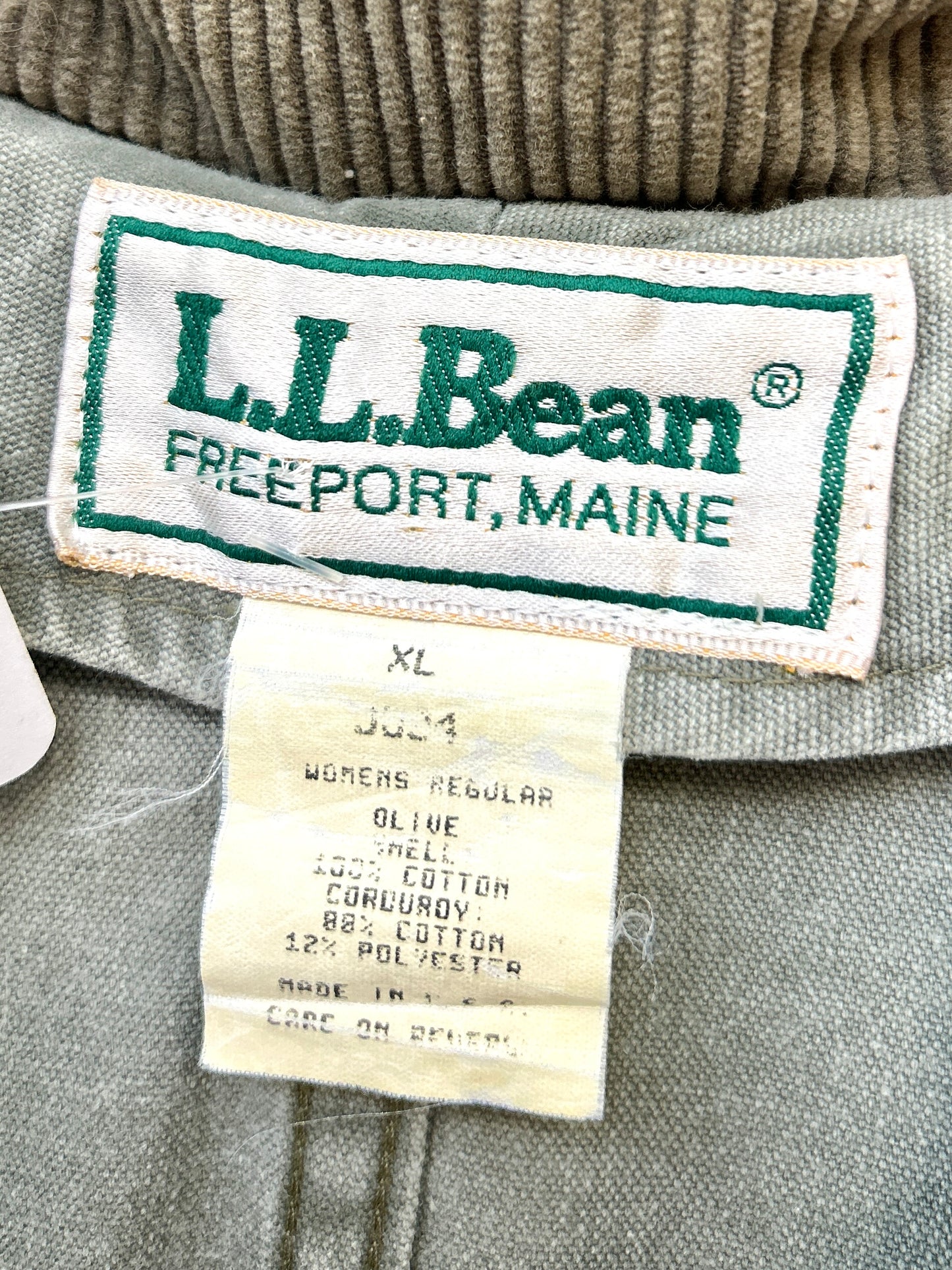 Vintage Duster Coat 〜L.L.Bean〜 MADE IN USA [K30770]