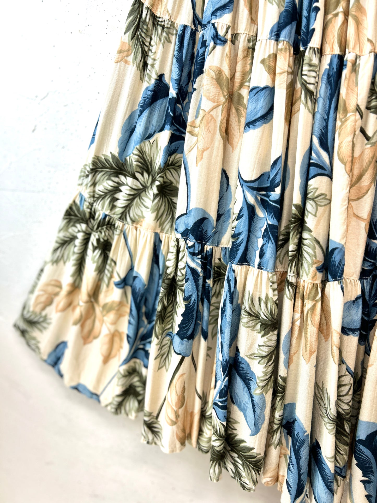 Vintage Tiered Skirt MADE IN GUATEMALA [B31531]