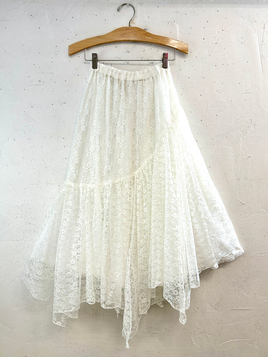 Vintage Lace Skirt [D32171]