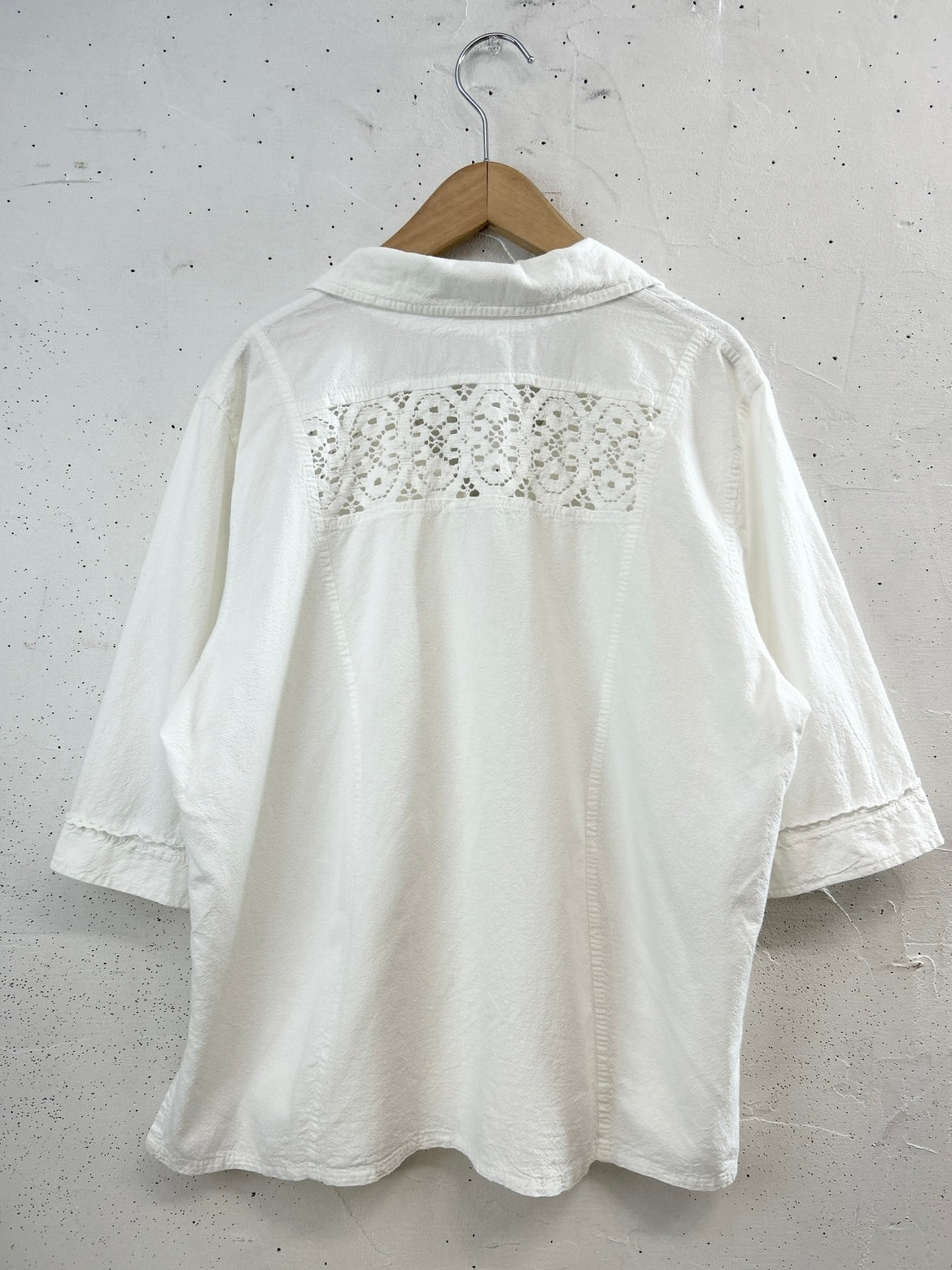 Vintage White Blouse [E32315]
