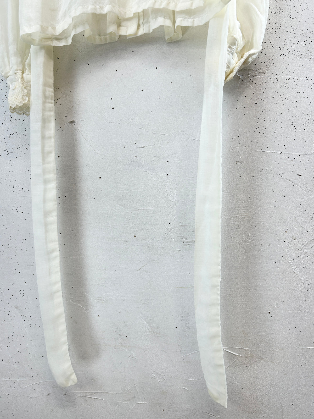 Vintage White Blouse 〜GUNNIES〜 でかタグ [I34005]