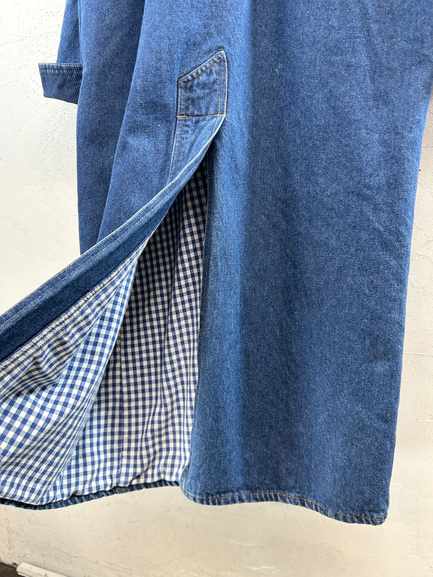 Vintage Denim Long Jacket [A31307]