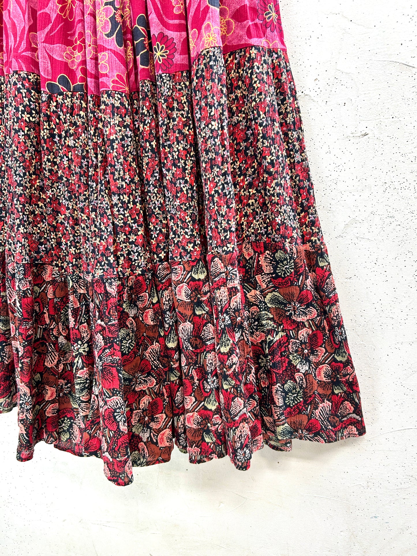Vintage Tired Skirt [E32278]