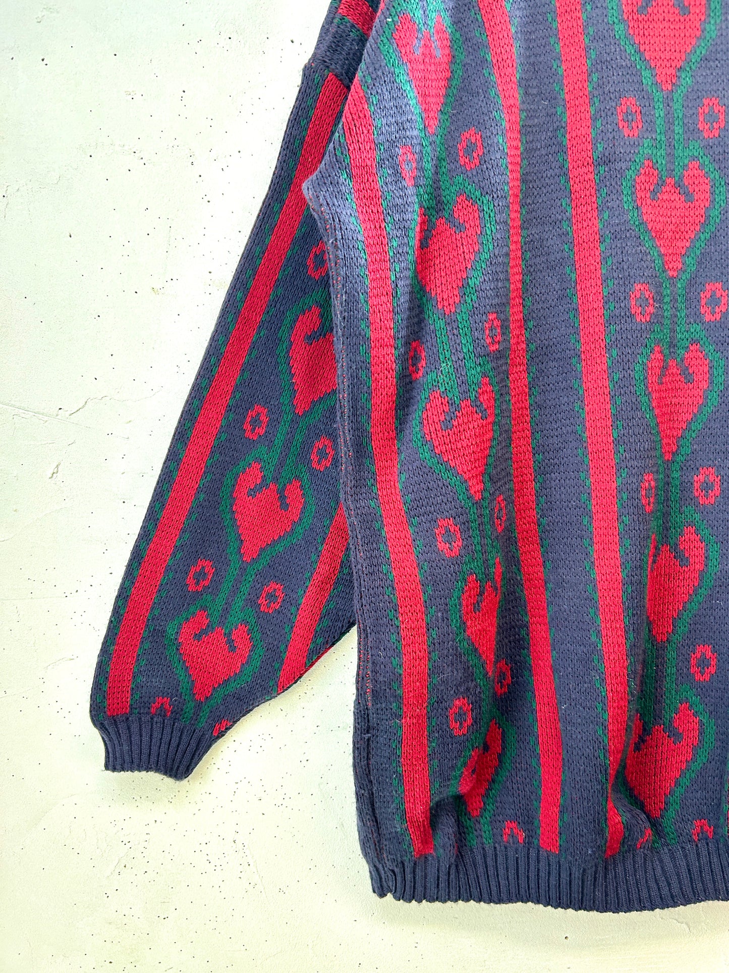 Vintage Hand Knit Sweater [K30692]