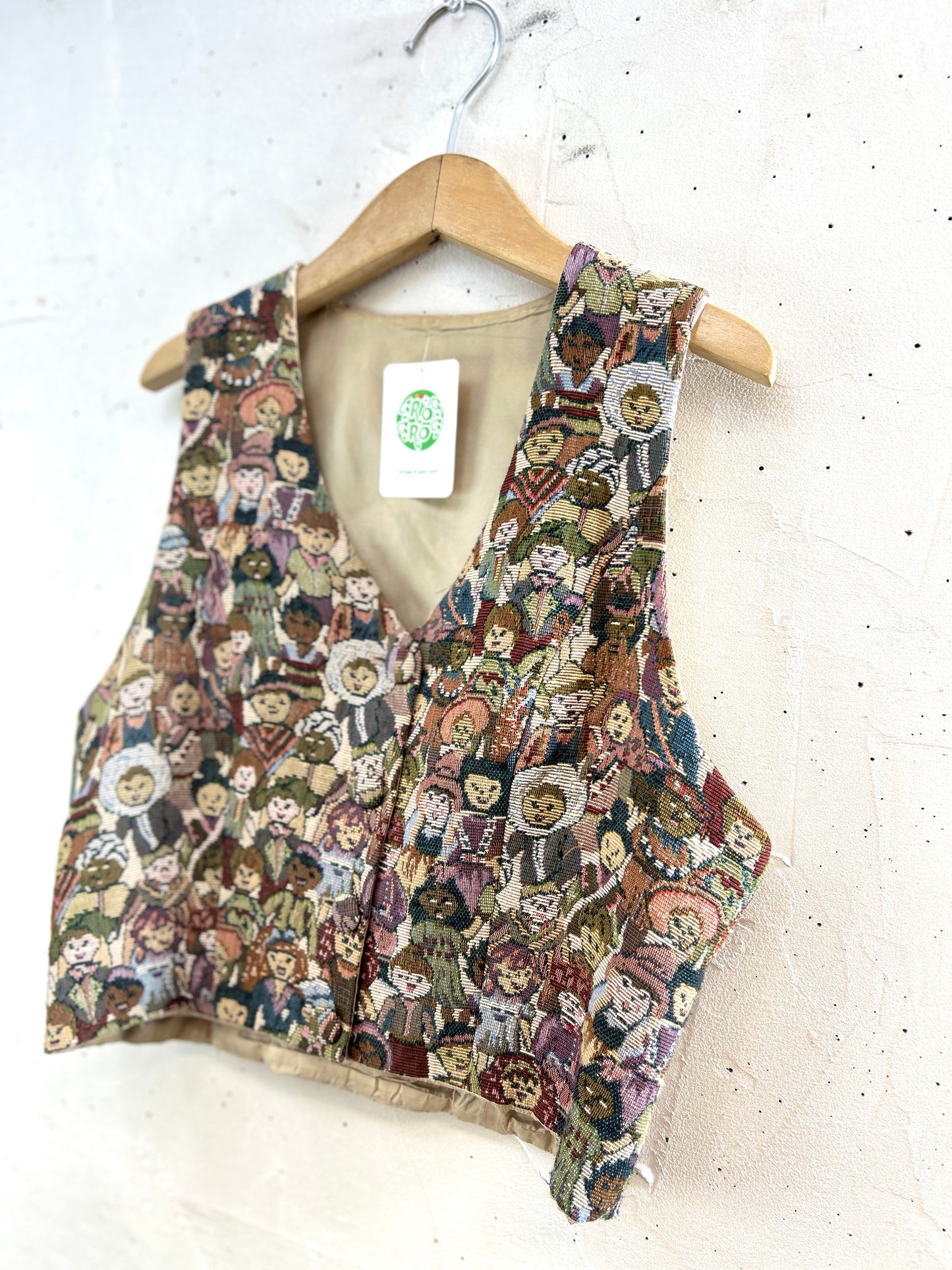 Vintage Gobelin Vest [J30568]