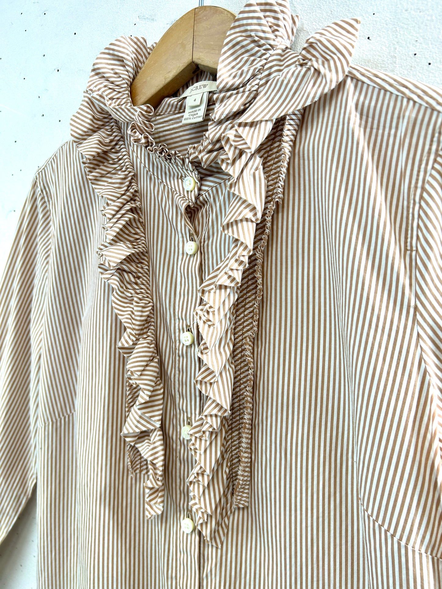 Vintage Frills Shirt [B31699]