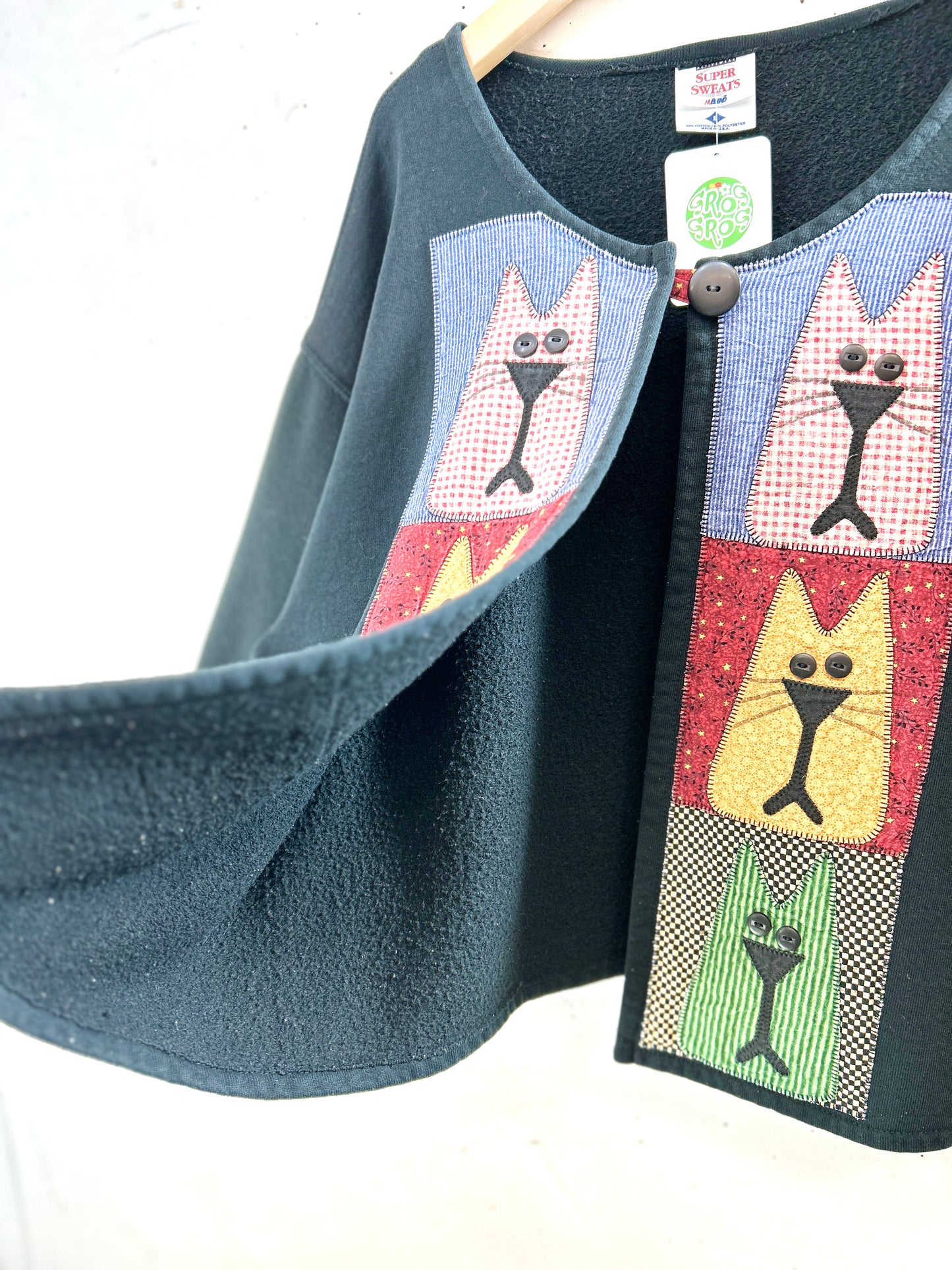 Vintage Sweat Cardigan MADE IN USA [J30560]