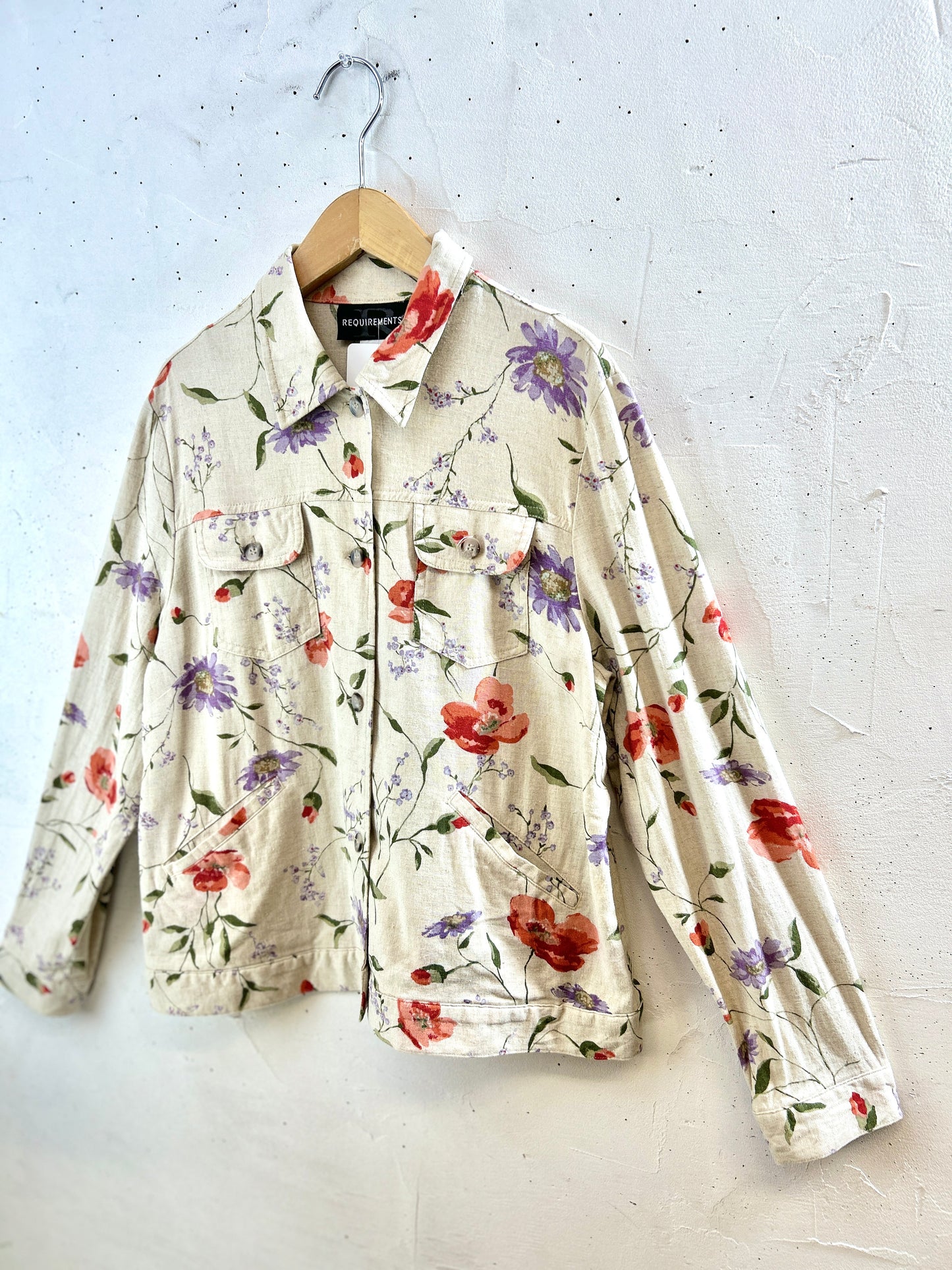 Vintage Linen Jacket [H30922]
