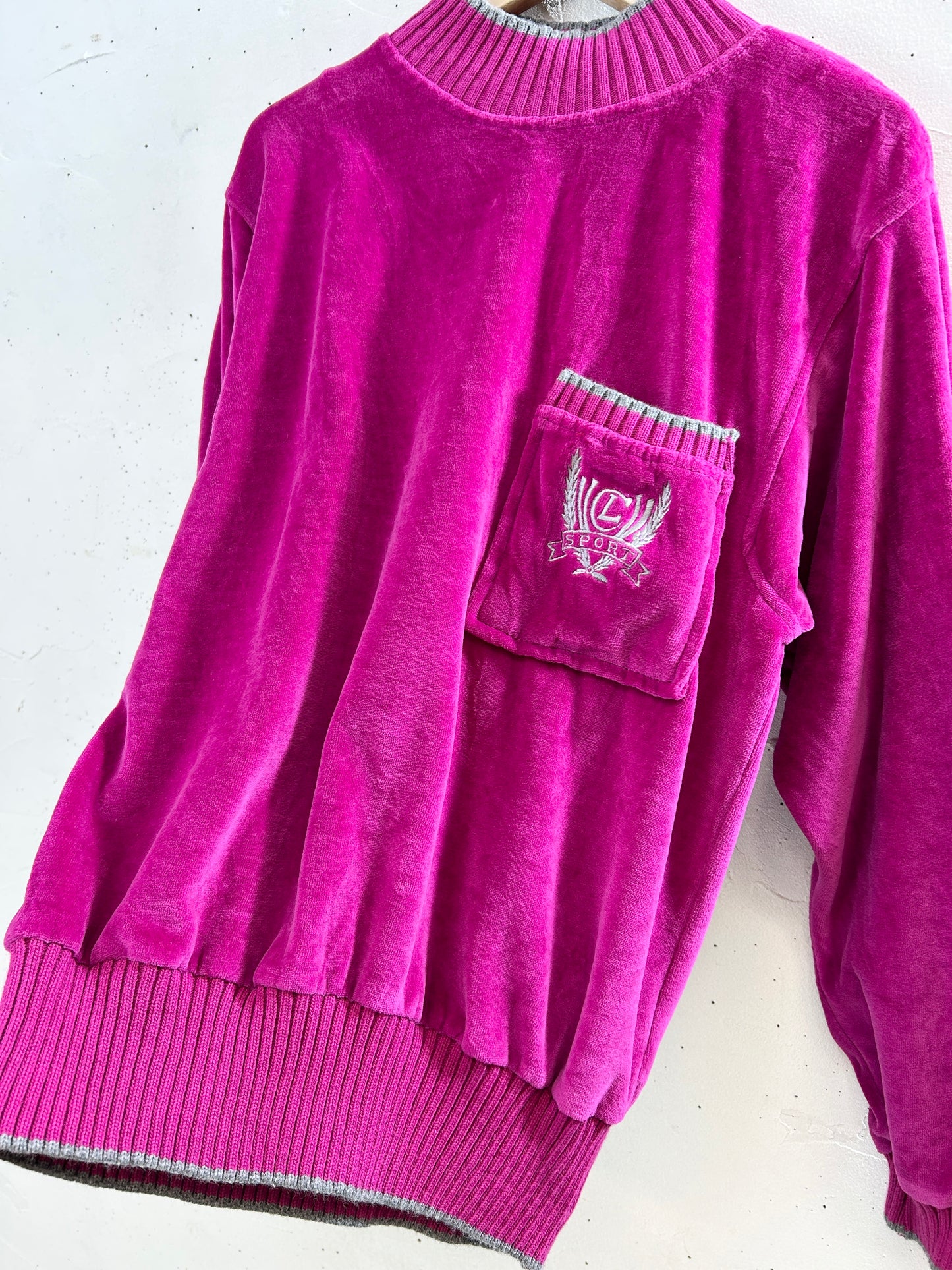 Vintage Velour Tops [J30399]