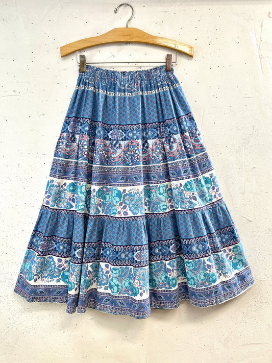 Vintage Tiered Skirt   [A31439]