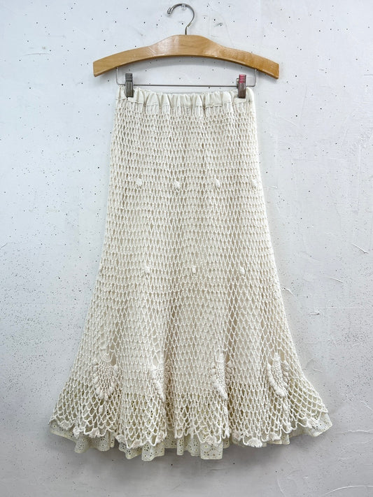 Vintage Skirt 〜Funny dot CRAZY〜 [D32050]