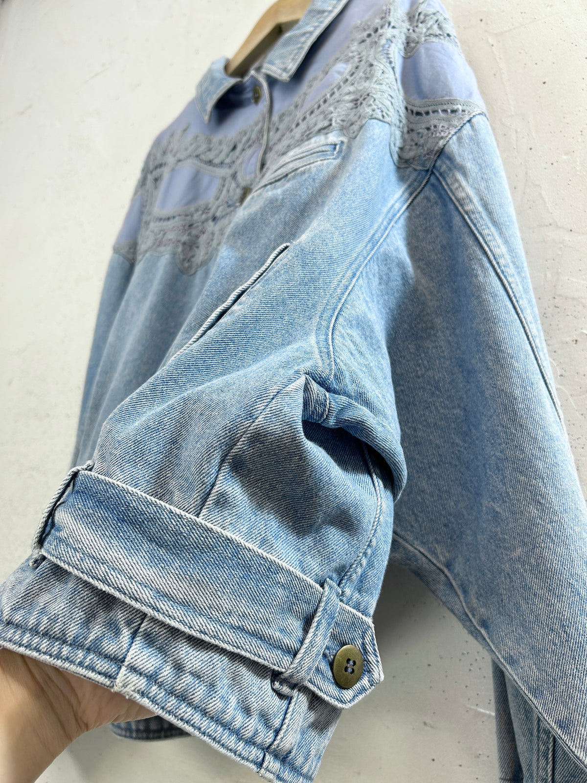 Vintage Denim Jacket 〜Together〜 [I33937]