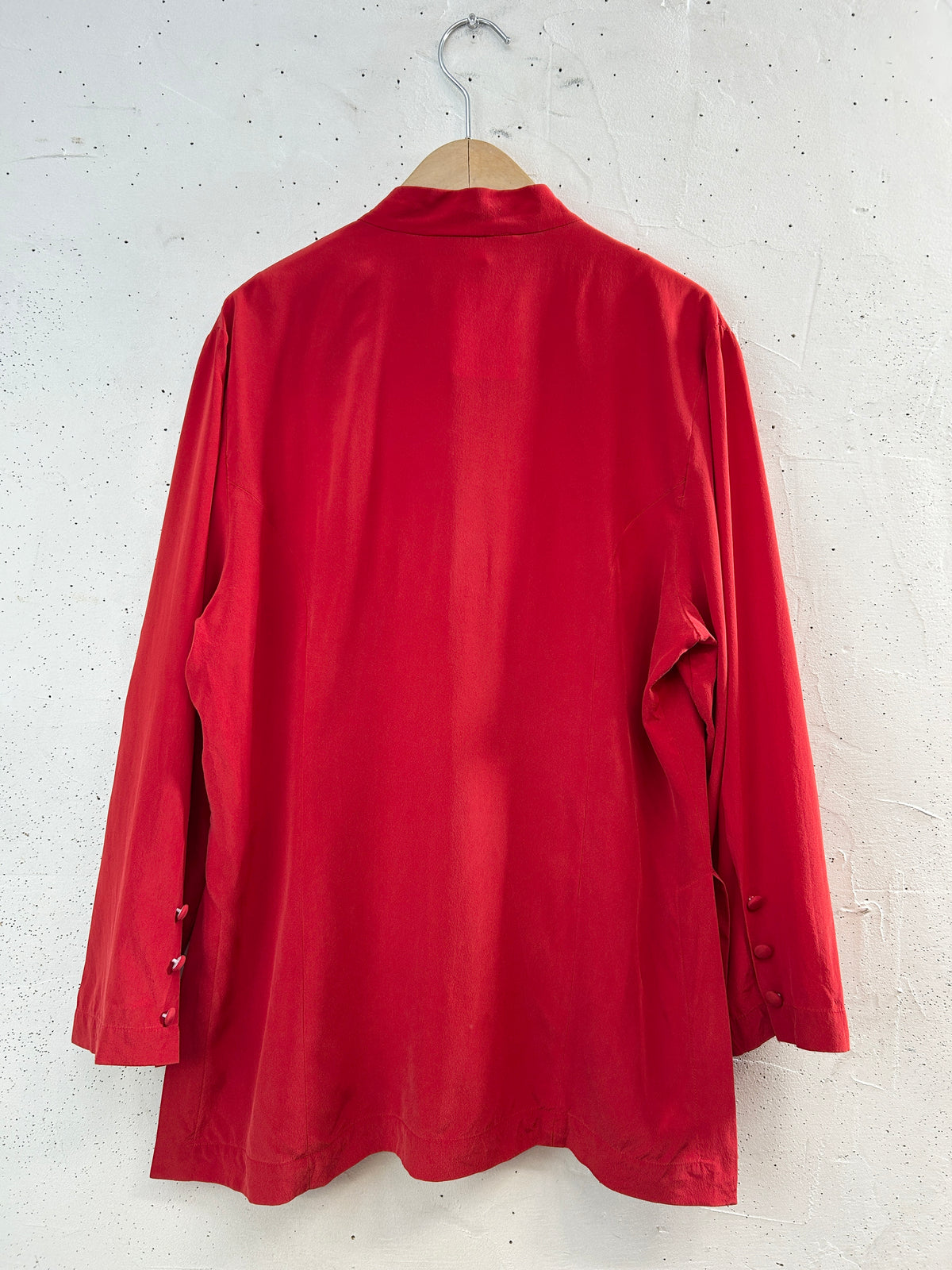 Vintage Silk China Shirt [J34133]