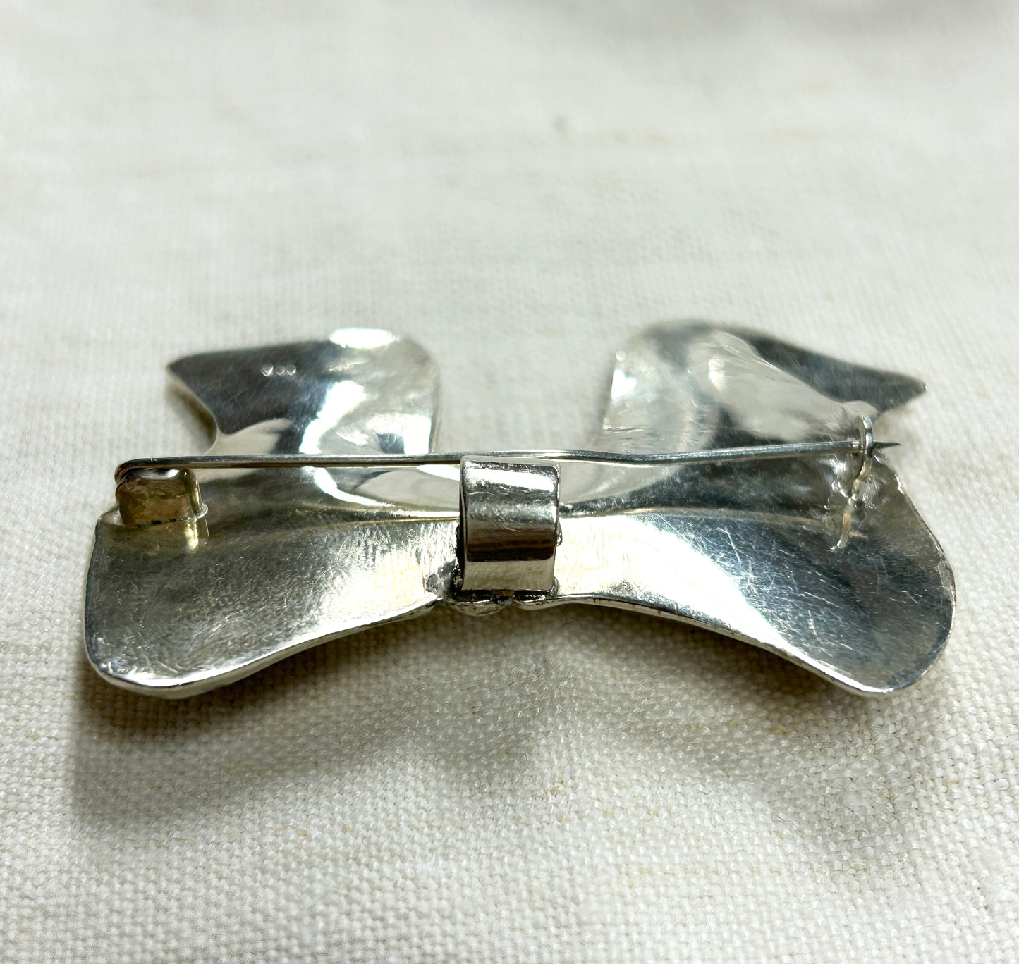 Vintage 925 Silver Brooch & Pendant Top [I30353]