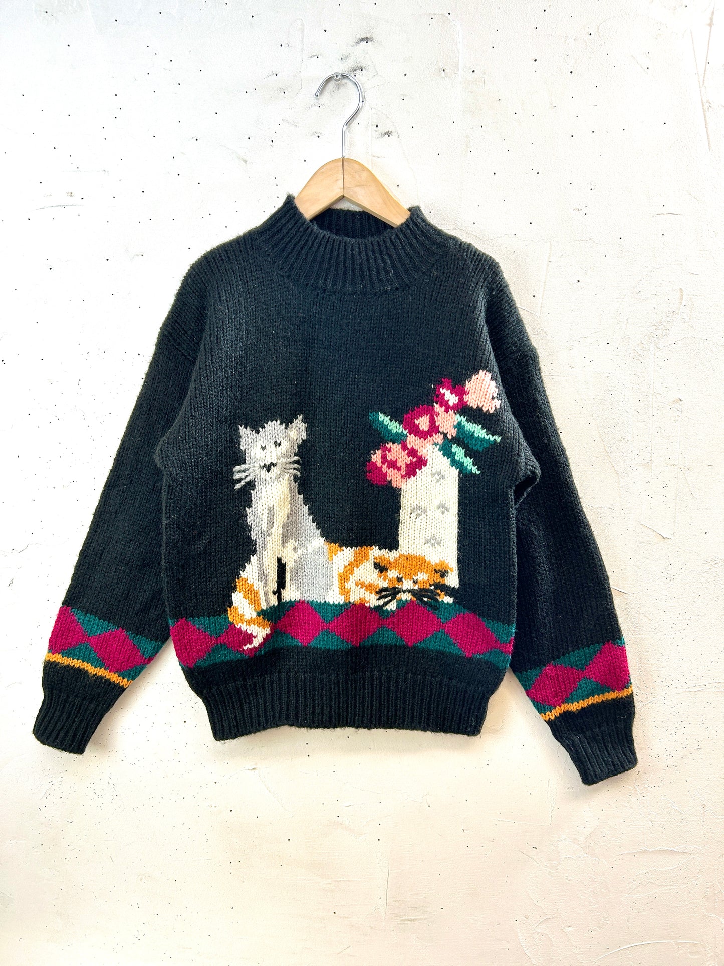 Vintage Knit Sweater [I30333]