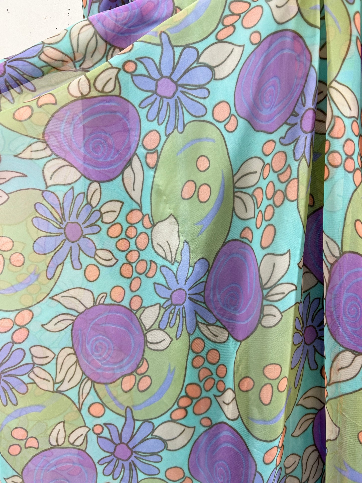 '70s Vintage Dress [J30639]