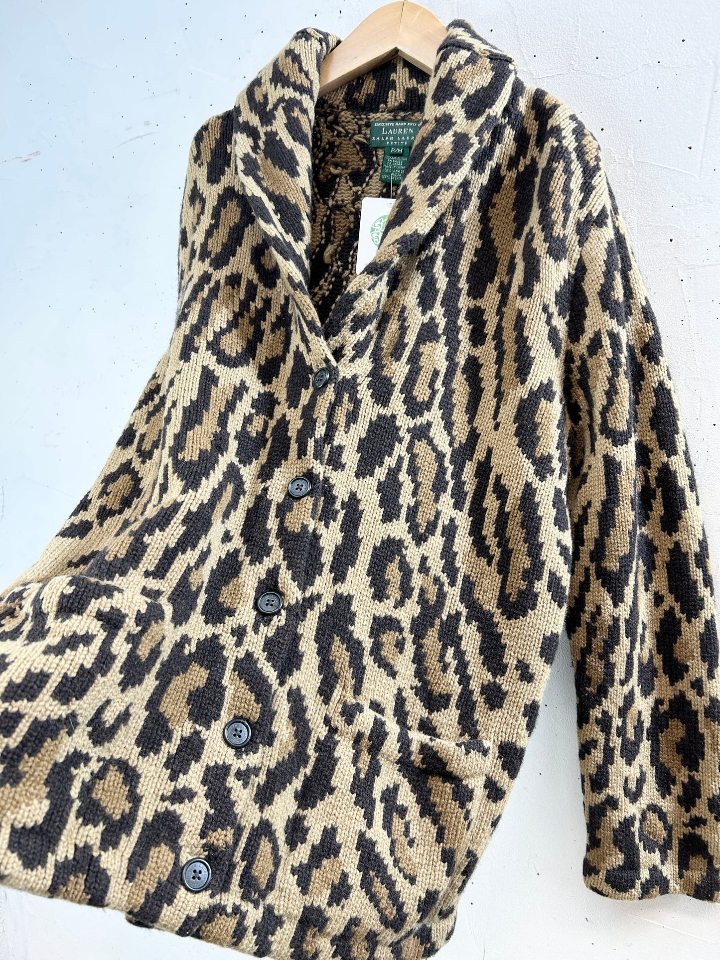 Vintage Knit Cardigan 〜Ralph Lauren〜 [J30660]