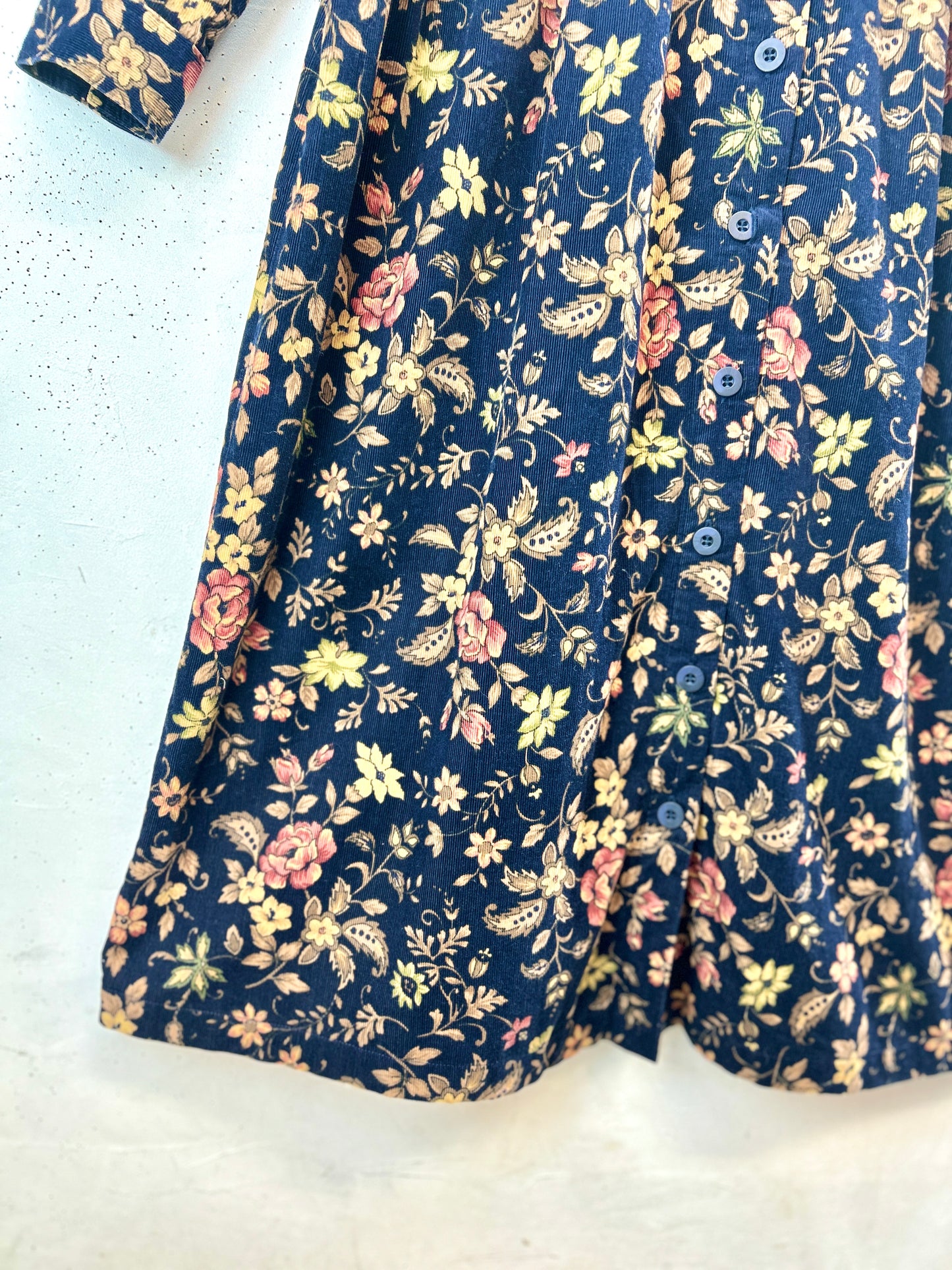 Vintage Flower Dress [J30645]