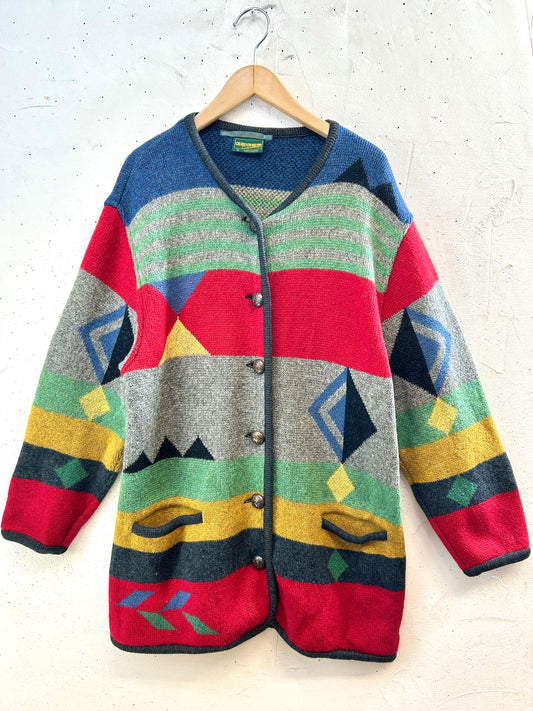 Vintage Knit Jacket 〜GEIGER〜 [K30696]