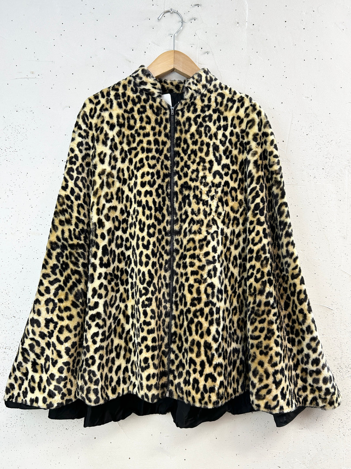 Vintage Fleece Poncho [I33963]