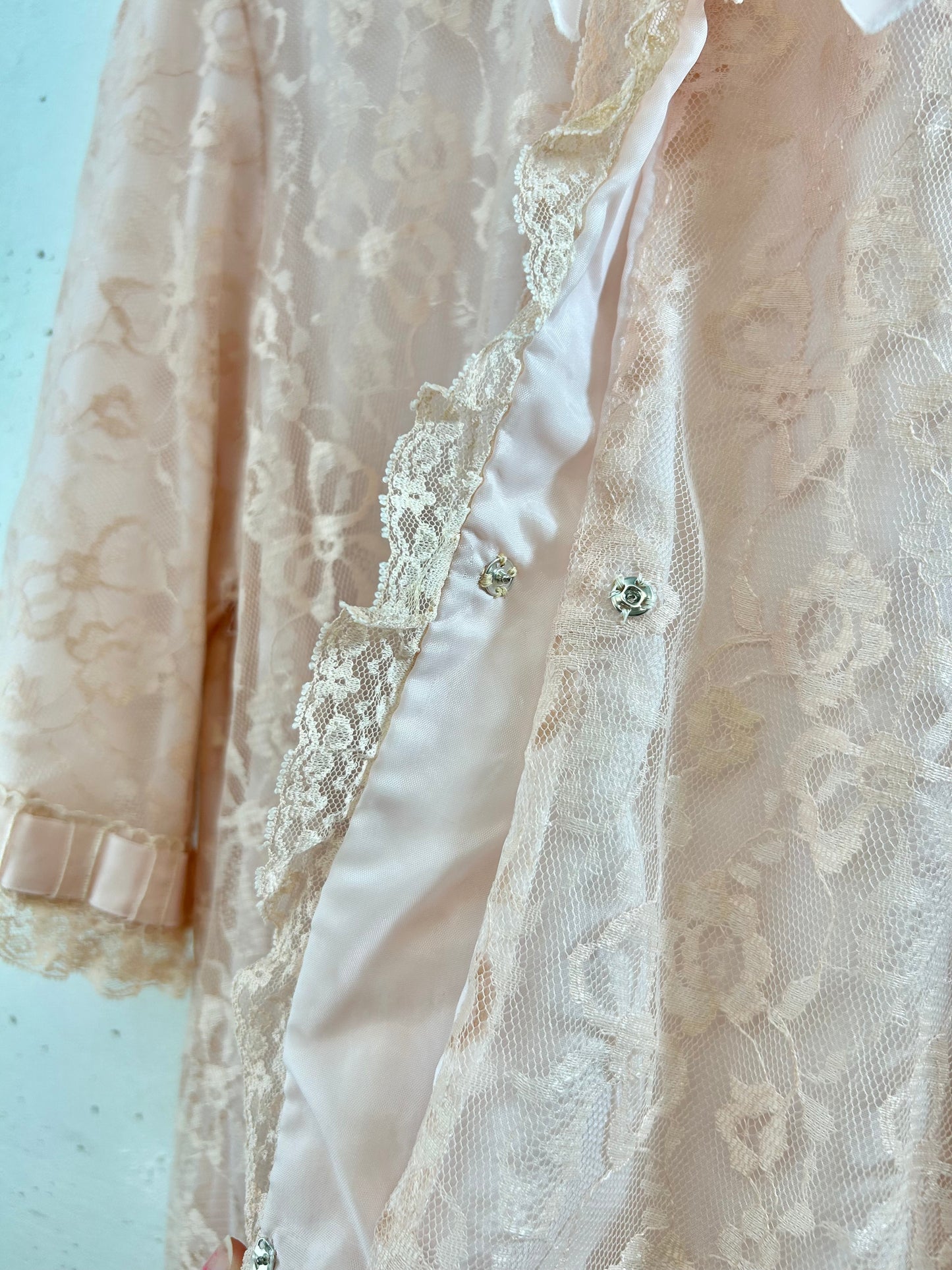 ’60s Vintage Lingerie Gown 〜ODETTE BARSA〜 [G30782]
