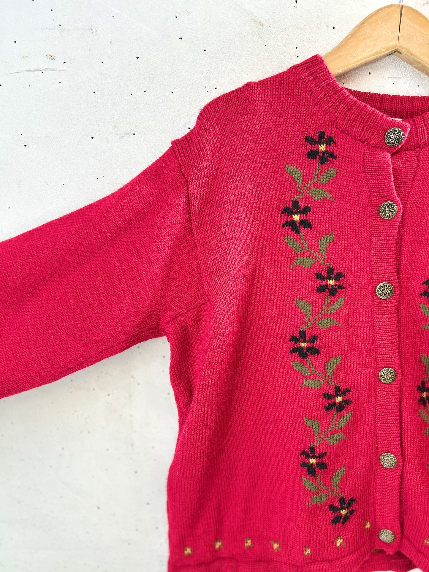 Vintage Knit Cardigan MADE IN IRELAND [K30893]