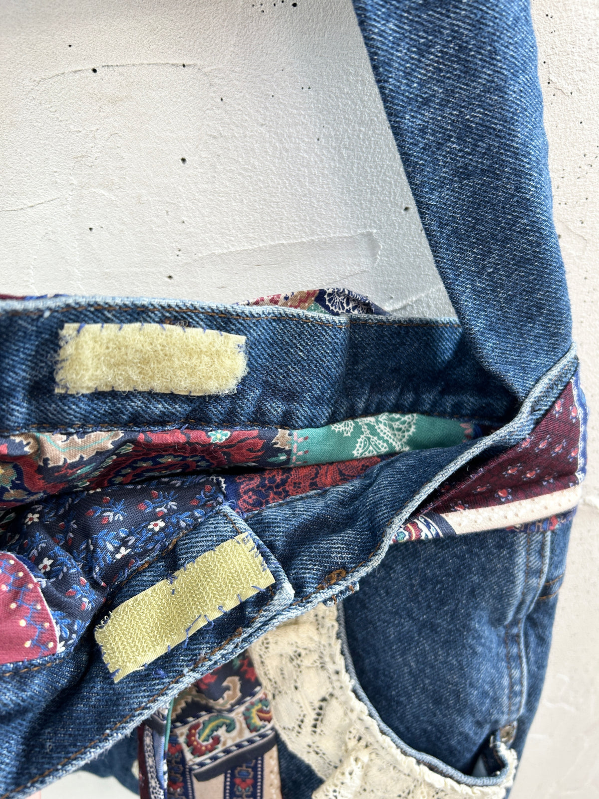 Vintage Denim Custom Bag [J34163]