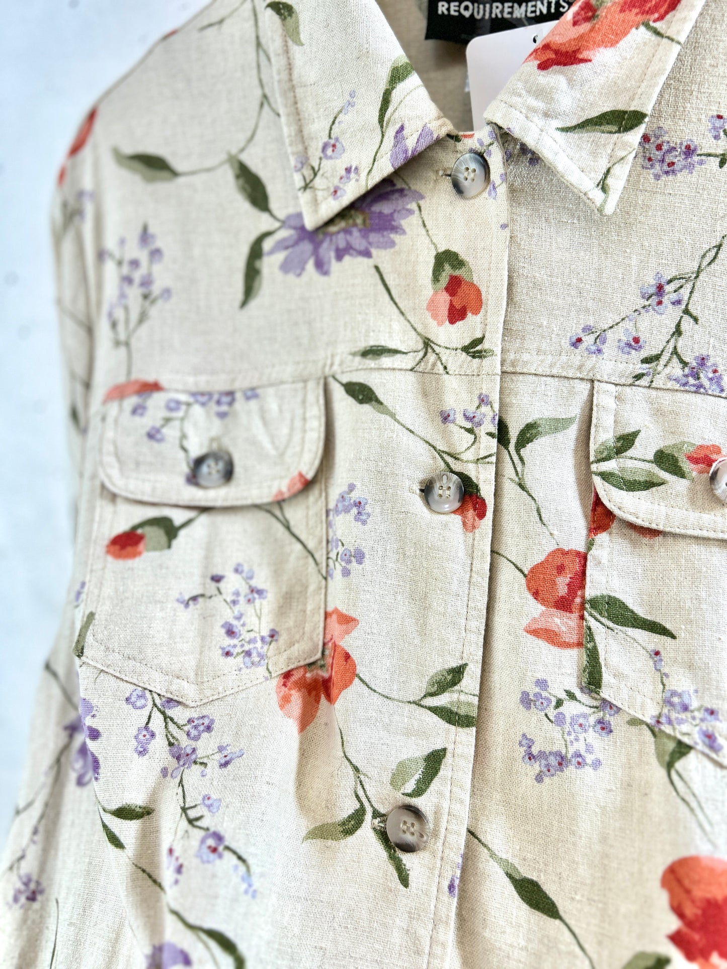 Vintage Linen Jacket [H30922]