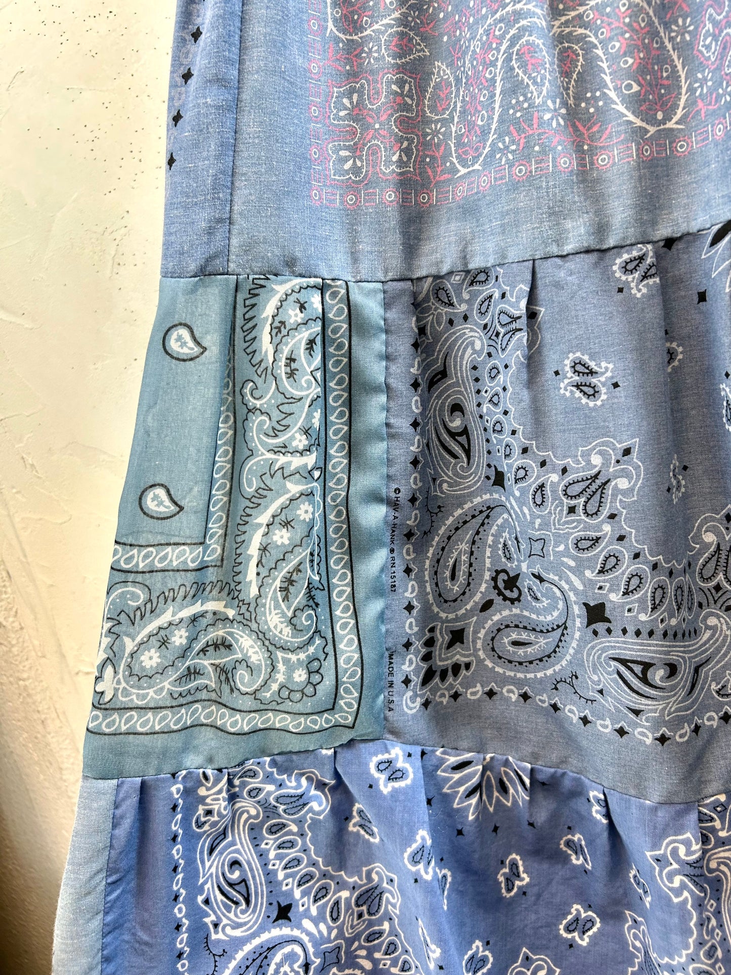 Vintage Bandana Patchwork  Dress 〜Amy Nina〜[G30652]