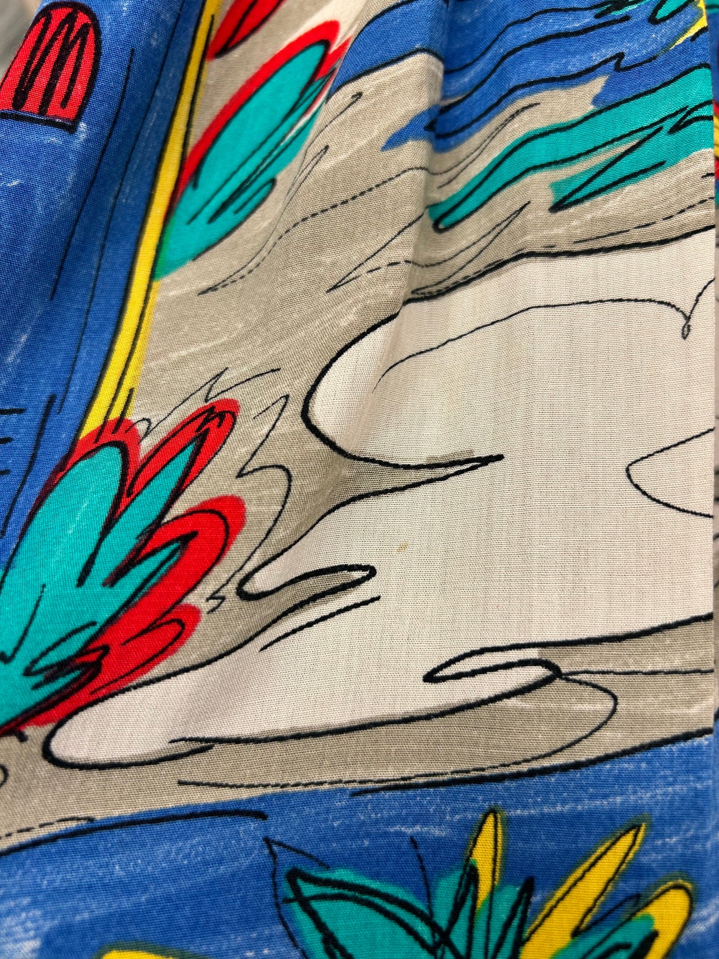 Vintage Viscose Skirt  [G30634]