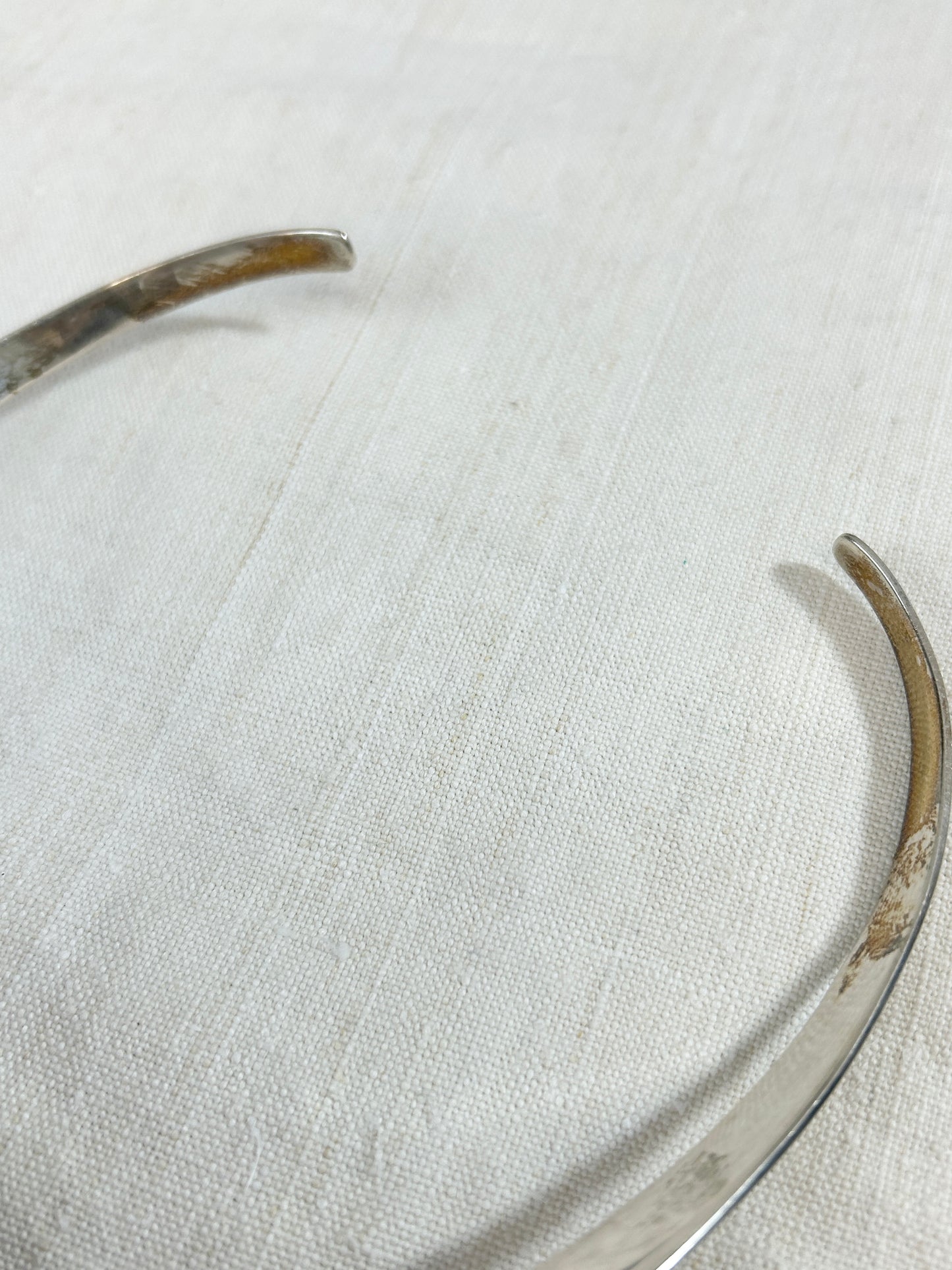 Vintage 925Silver Choker MADE IN MEXICO [I30220]