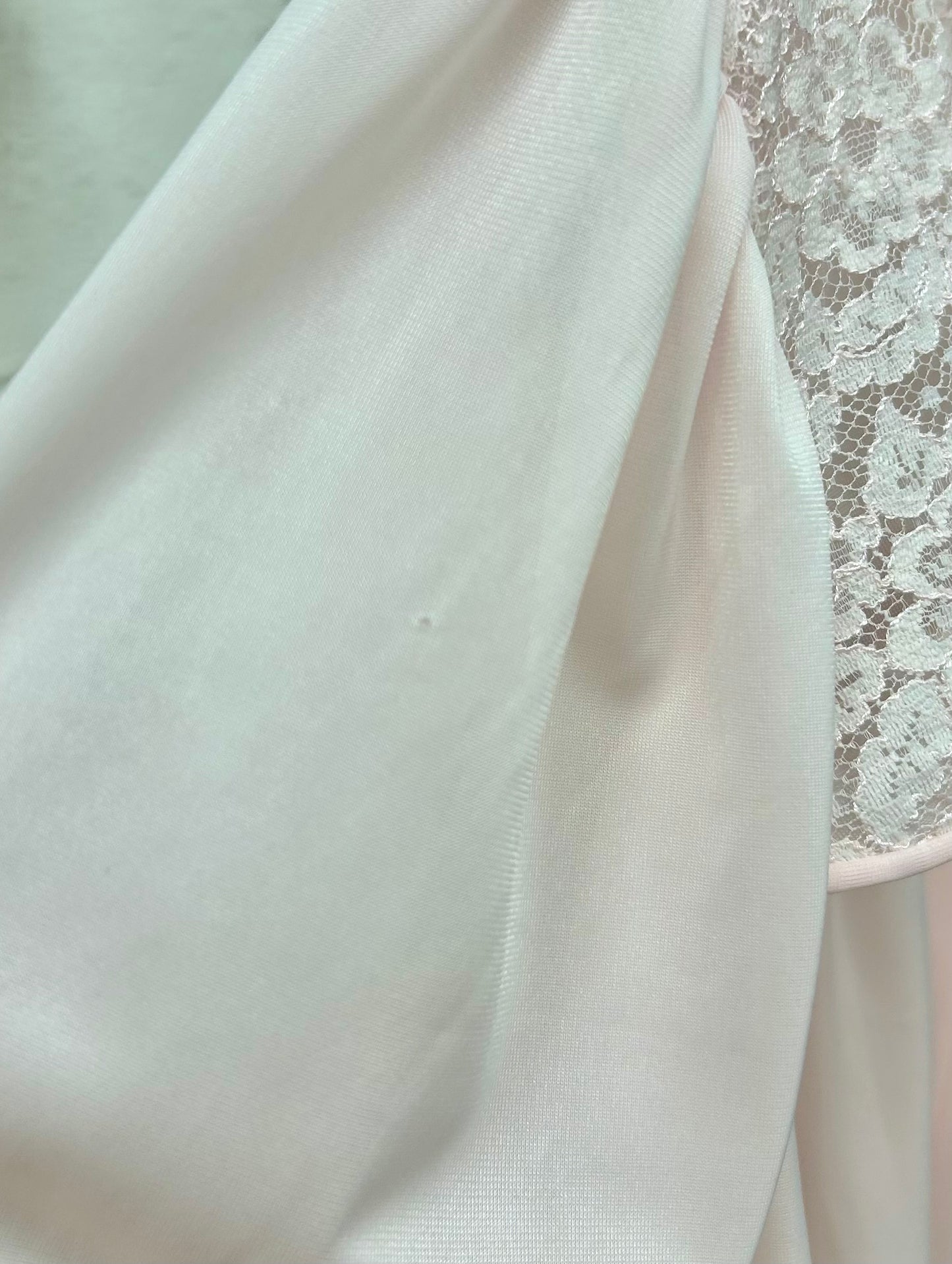 ’70s Vintage Lingerie Short Gown [G30673]