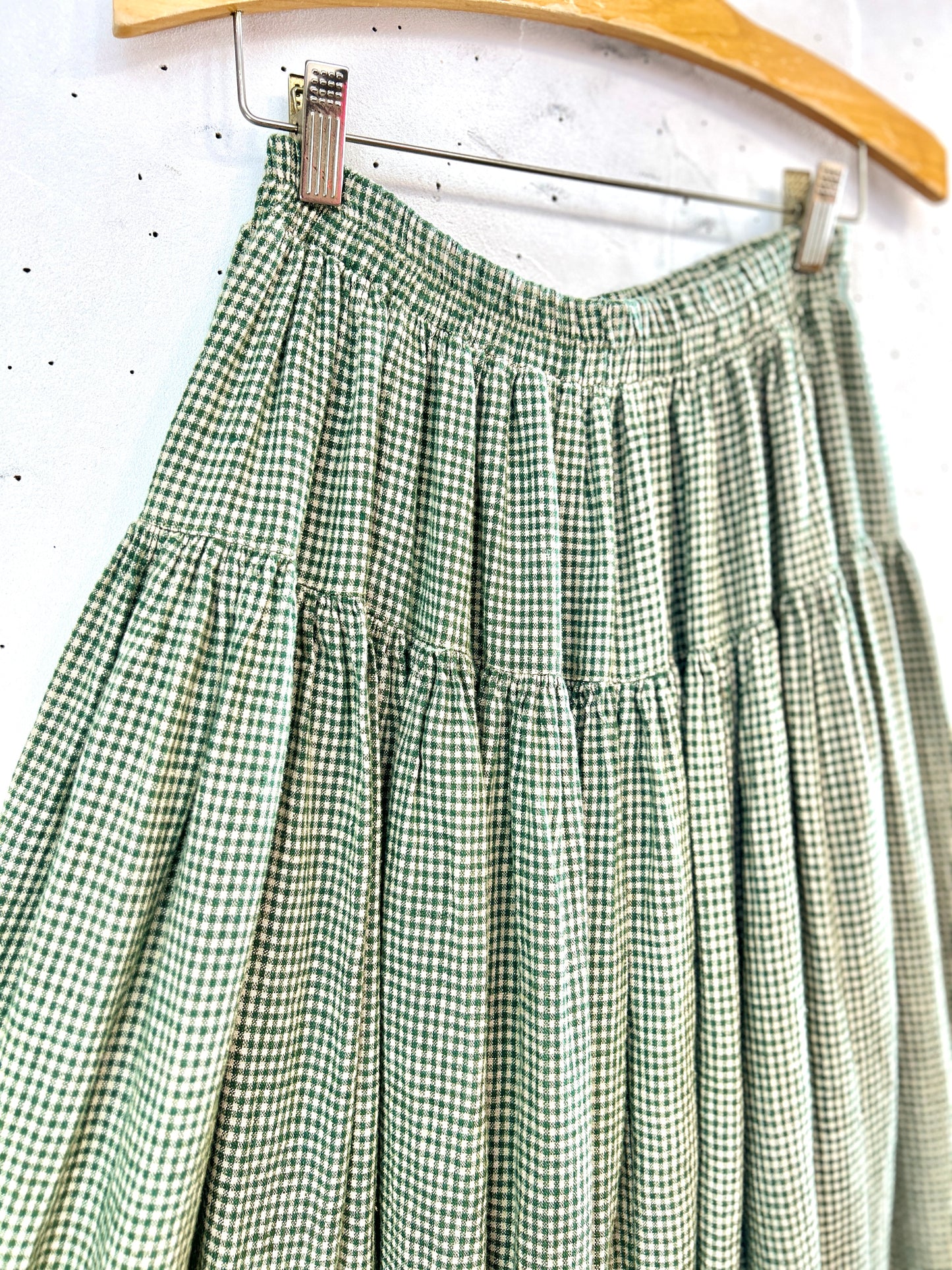 Vintage Tiered Skirt  MADE IN USA [C31852]