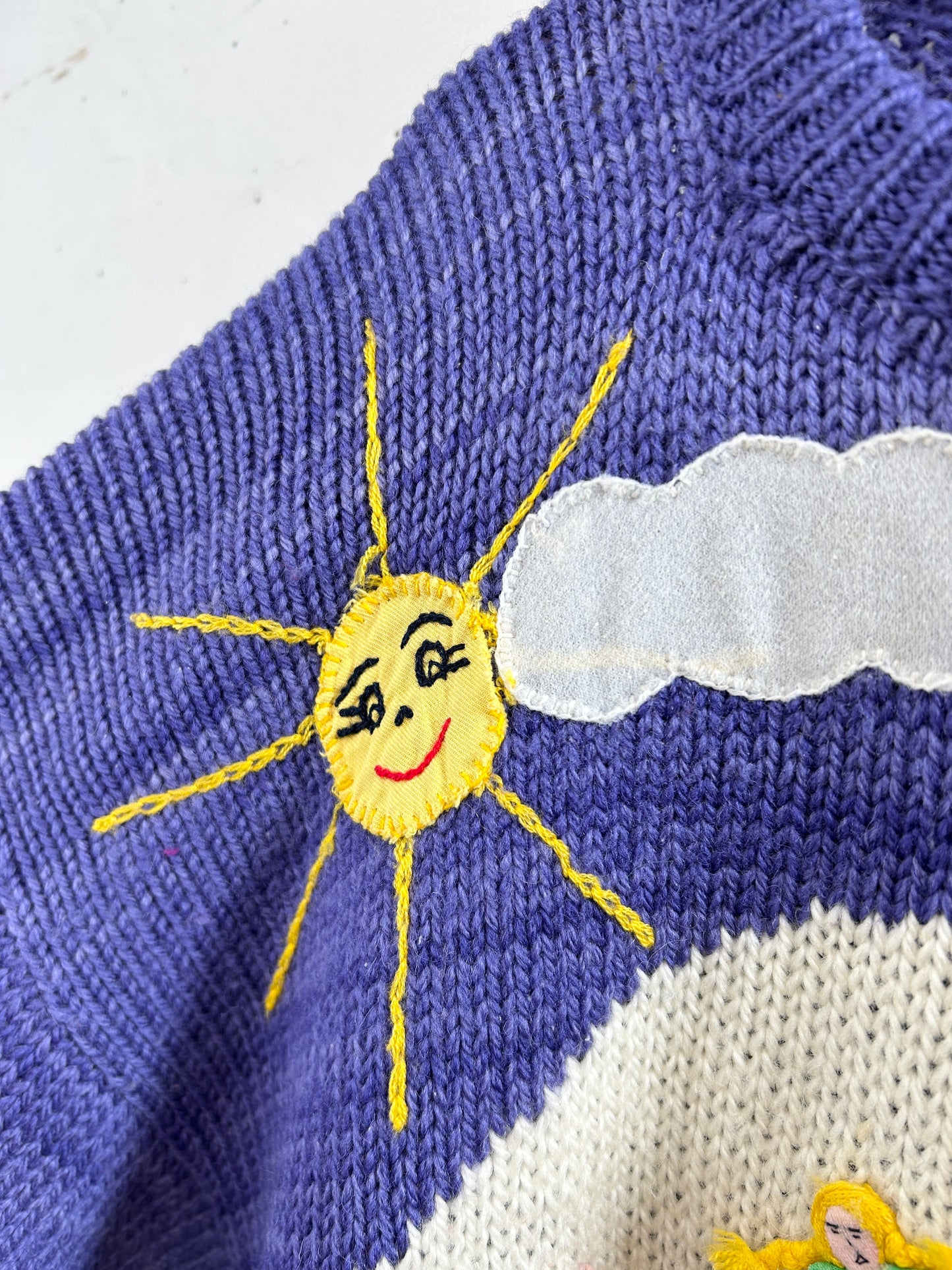 Vintage Hand Knit Sweater 〜MADE IN PERU〜 [A31229]