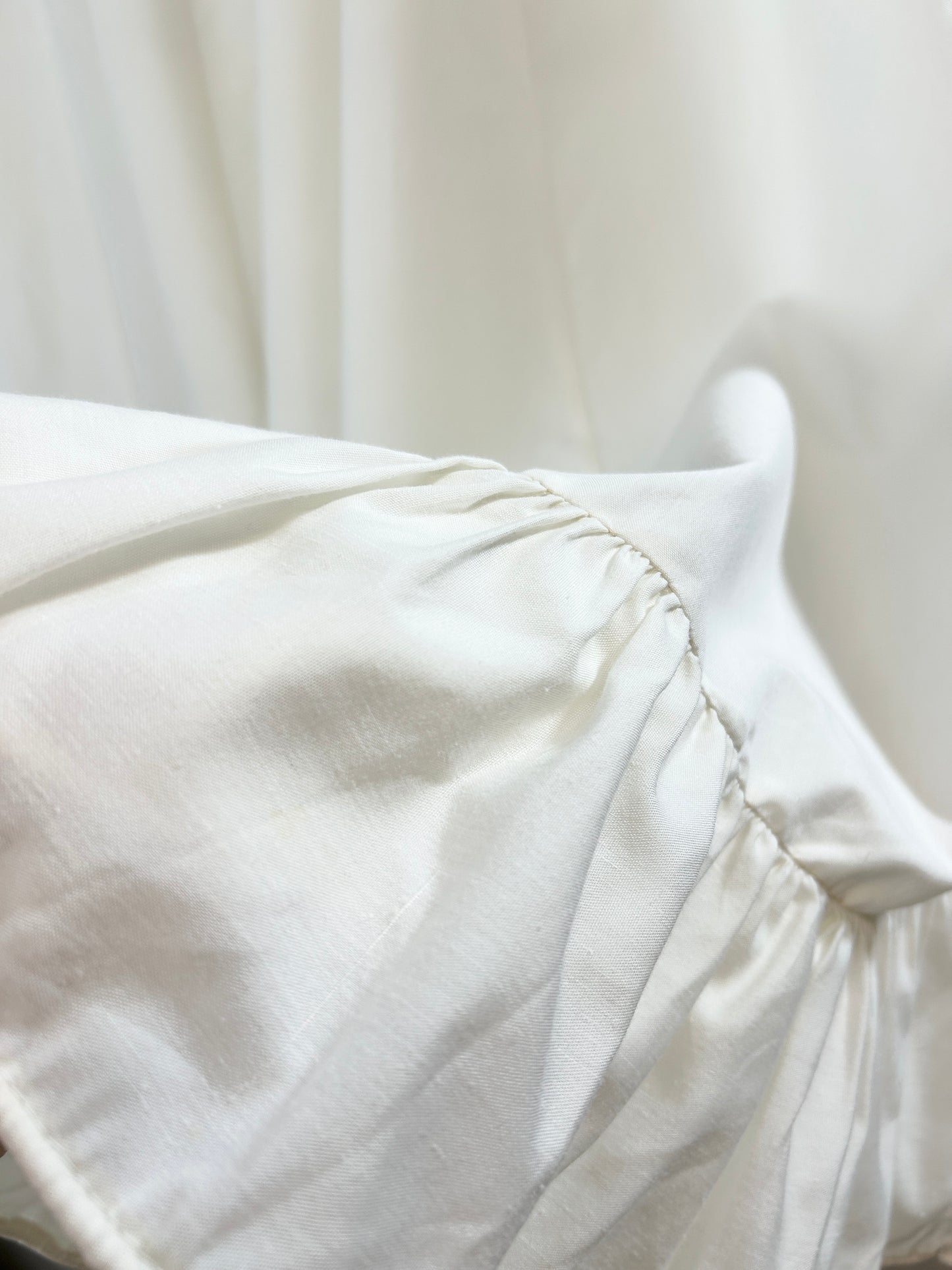 Vintage White Skirt [I30140]