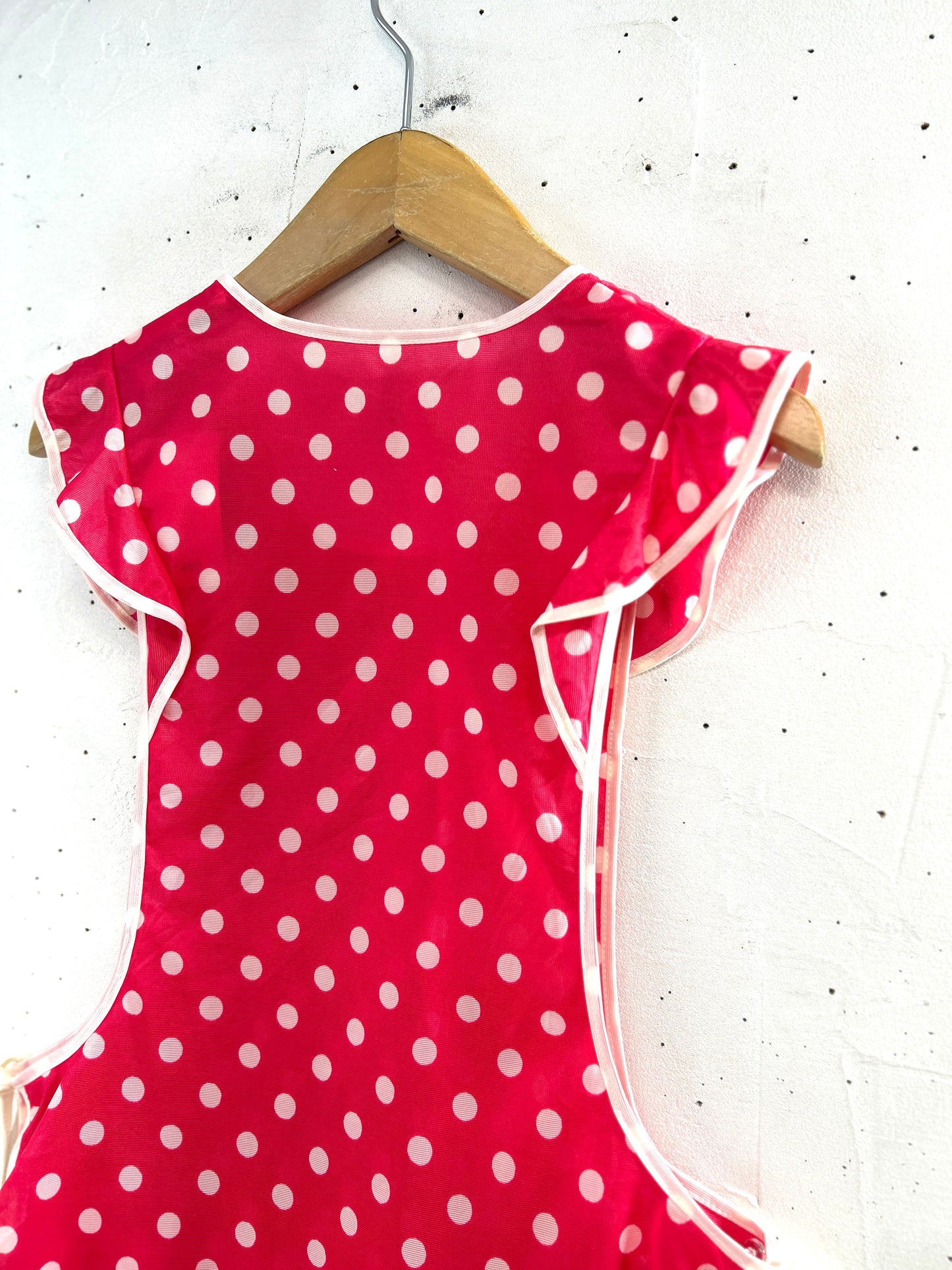 Vintage Dot Apron [A31406]