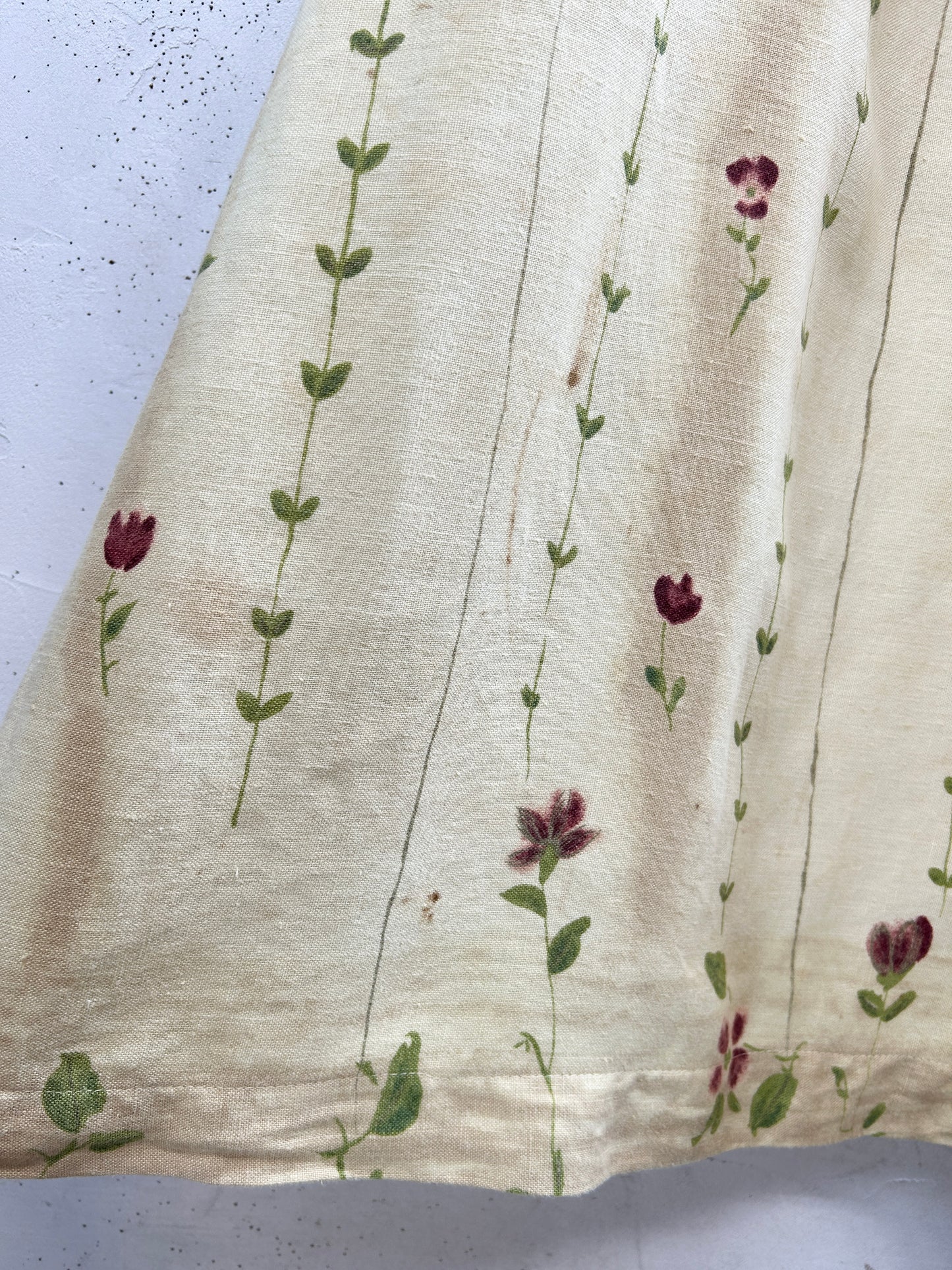 Vintage Linen Dress [C31769]