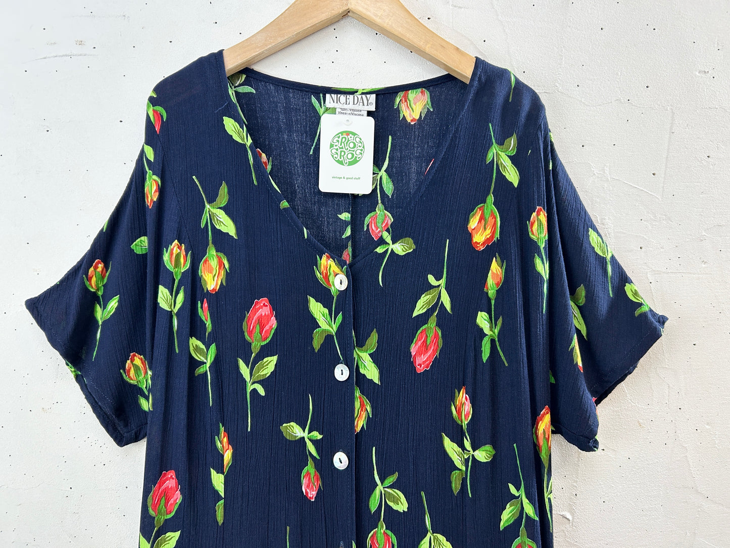 Vintage Flower Dress [H30803]