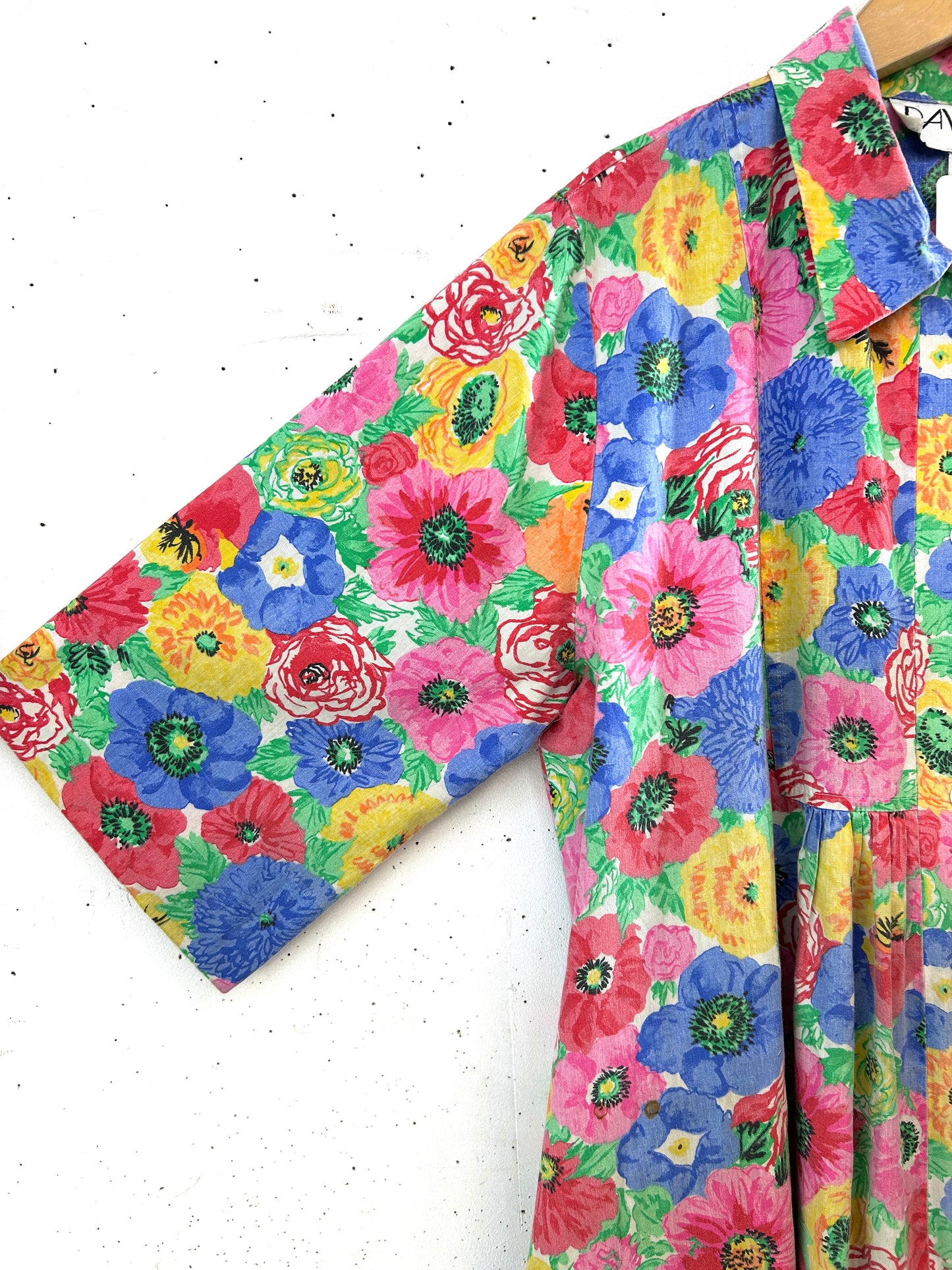 Vintage Dress MADE IN USA [E32394]