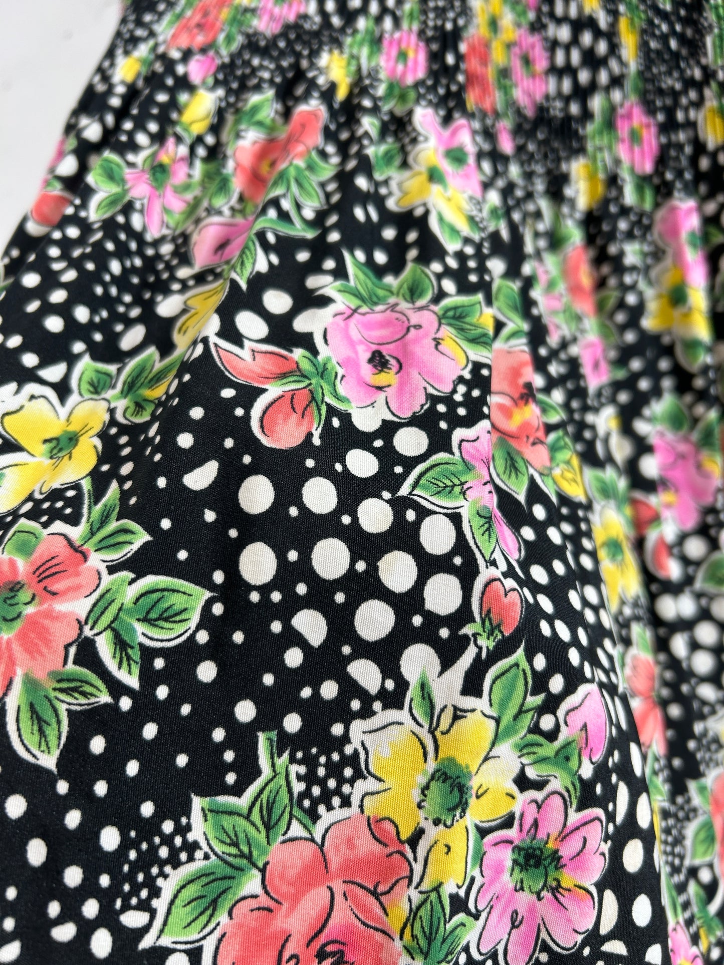 Vintage  Flower Skirt [H30885]